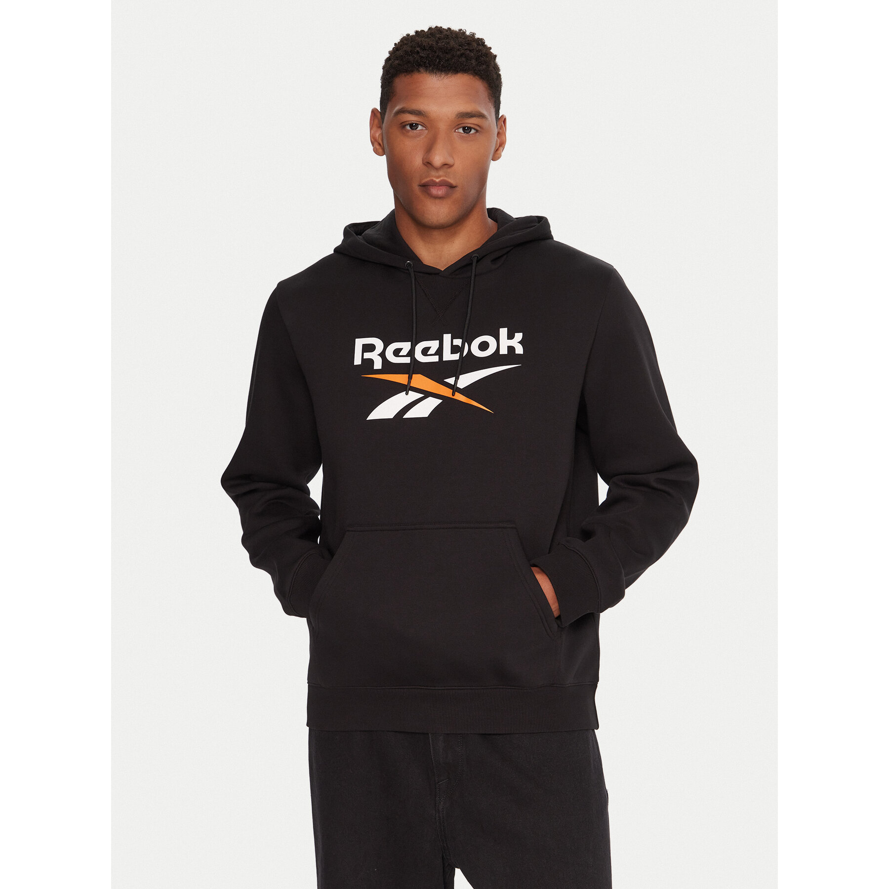 Reebok Bluza RK25151CCM Czarny Regular Fit