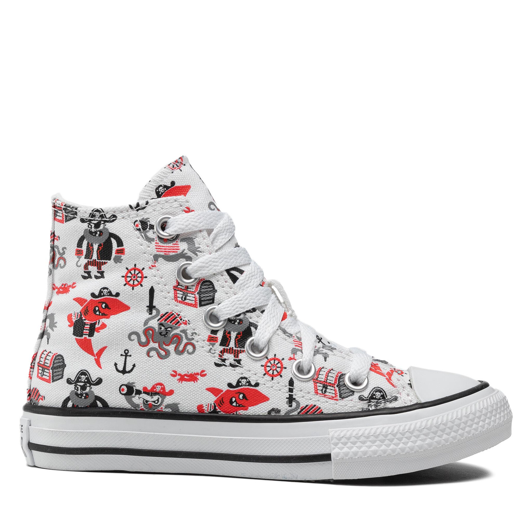 Converse Trampki Chuck Taylor All Star Pirate 372874C Biały