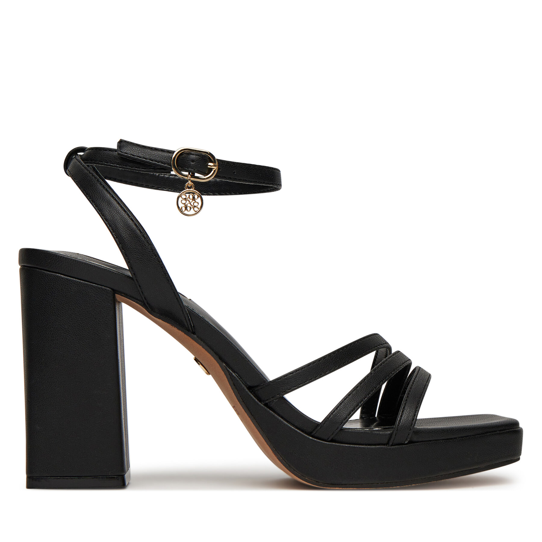Nine West Sandały TS6197-01 Czarny