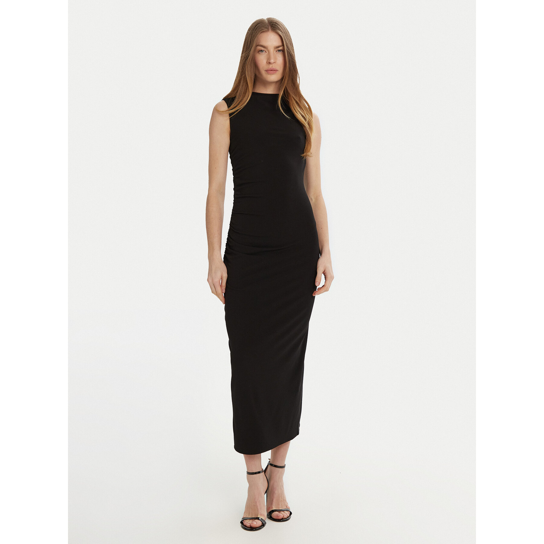 Marella Sukienka codzienna Nef 2513621061 Czarny Slim Fit