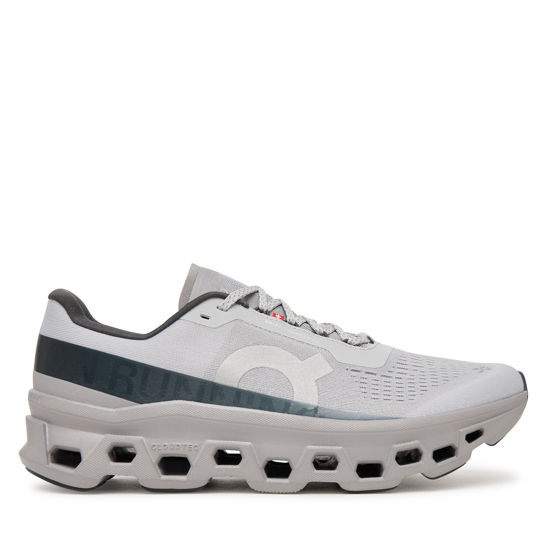 On Buty do biegania Cloudmonster 1 3MF30741536 Szary