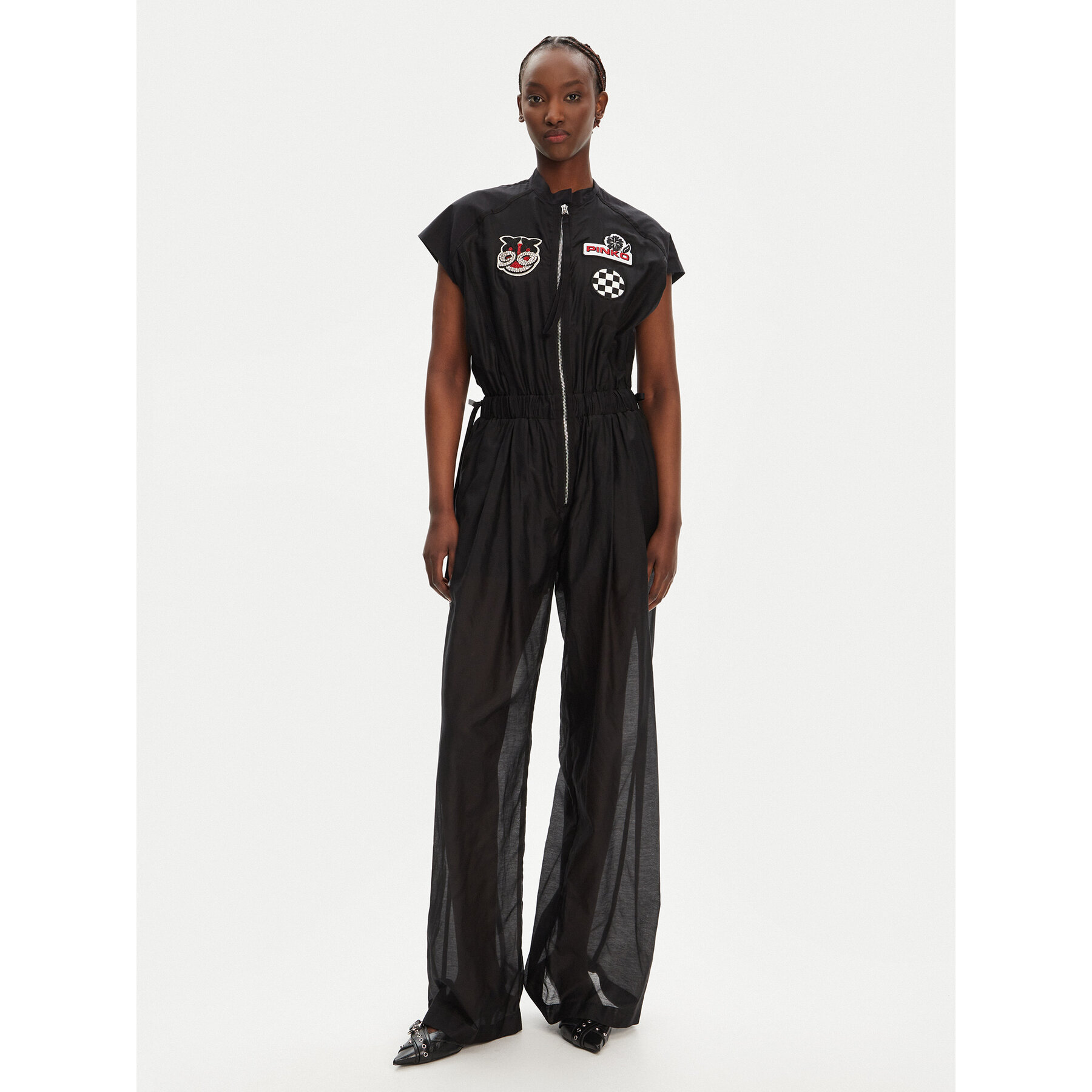 PINKO Kombinezon Miguel 105239 A2M7 Czarny Regular Fit