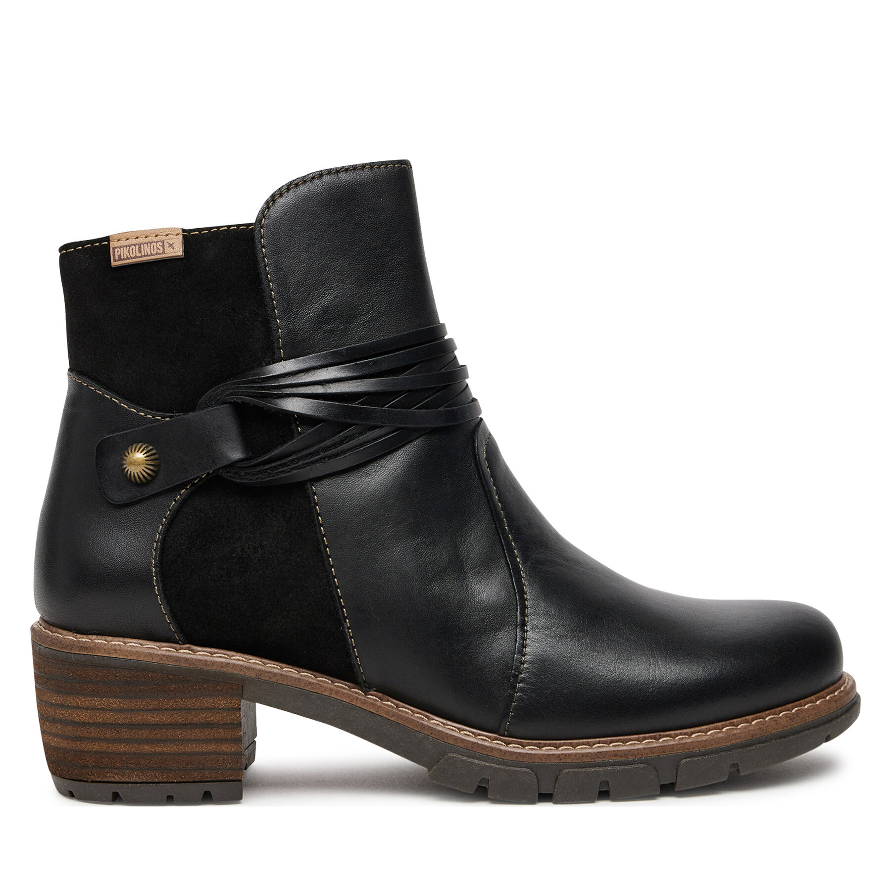 Pikolinos Botki W1T-8906C2 Czarny