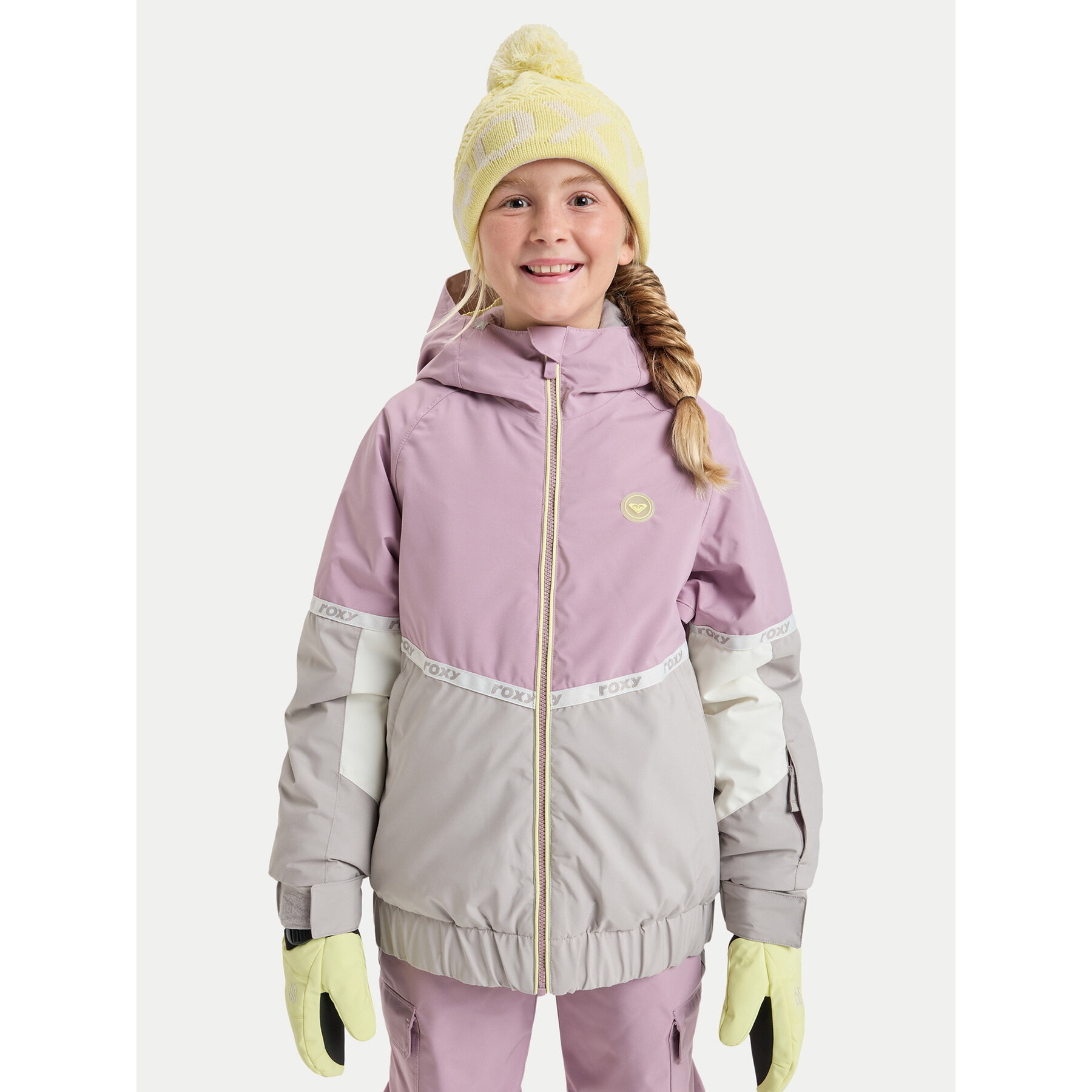 Roxy Kurtka narciarska Hekla Ice ERGTJ03204 Różowy Relaxed Fit