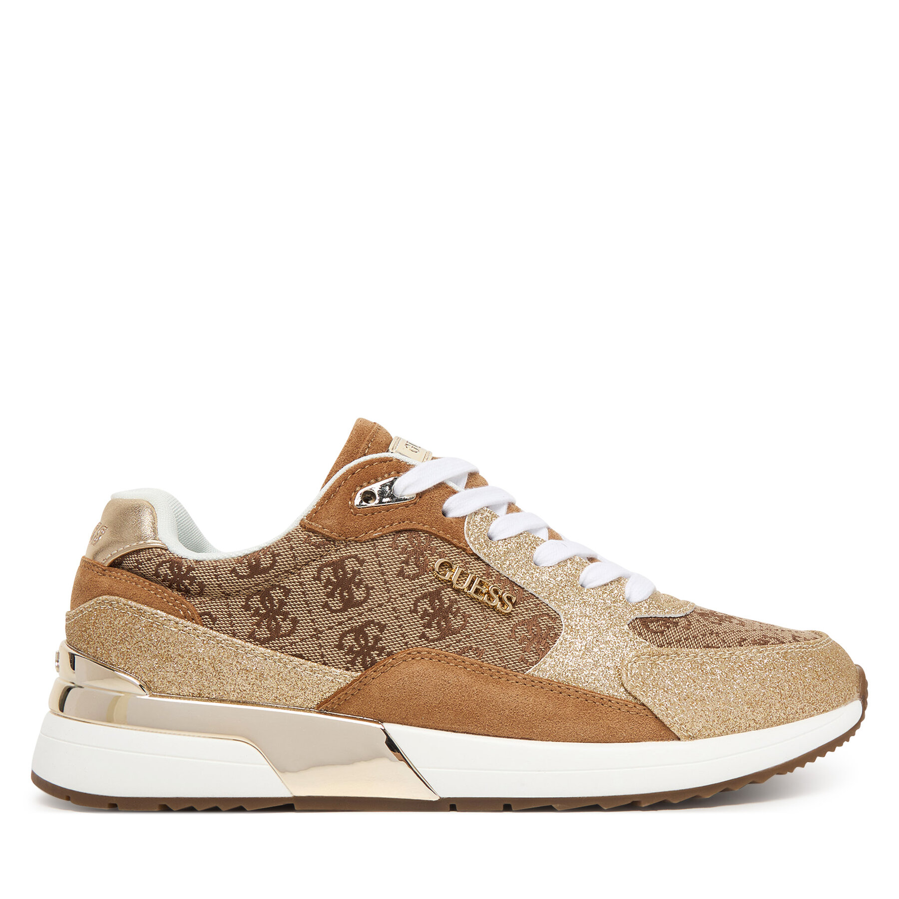 Guess Sneakersy FLJM19 FAL12 Złoty
