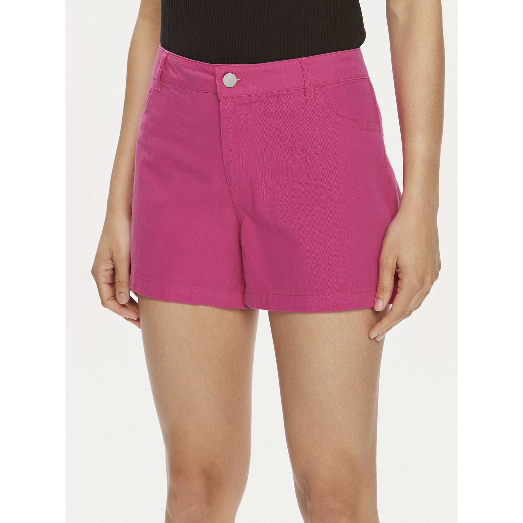 JDY Szorty jeansowe Avery 15322145 Różowy Regular Fit