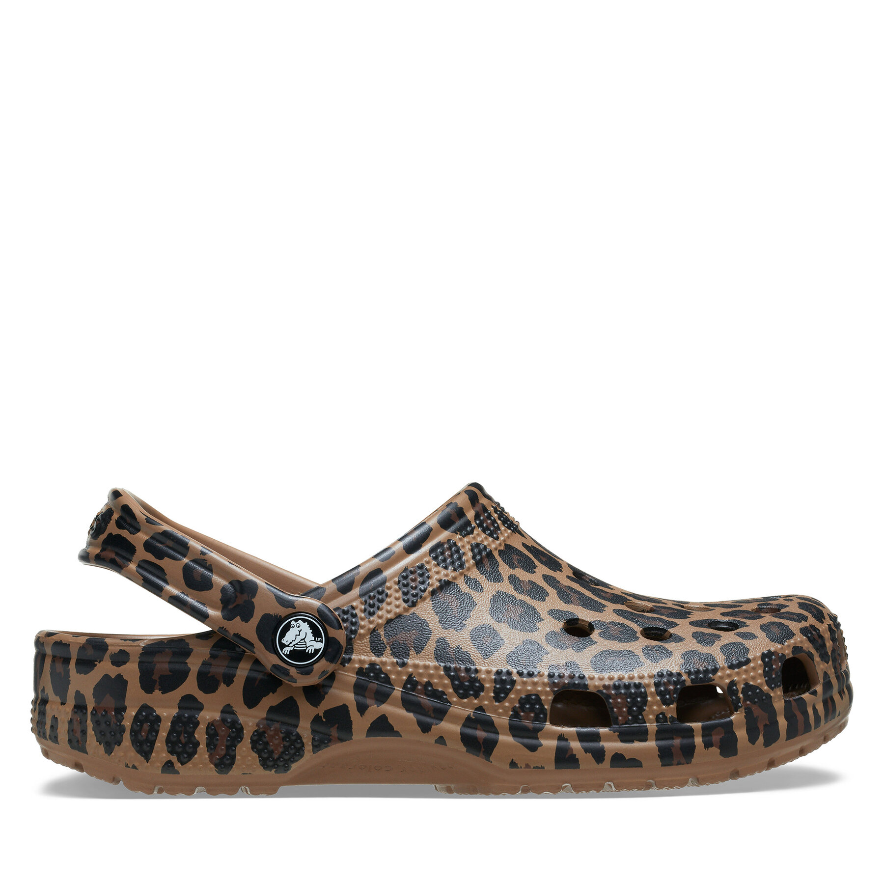 Crocs Klapki Classic Animal Clog 211800 Brązowy