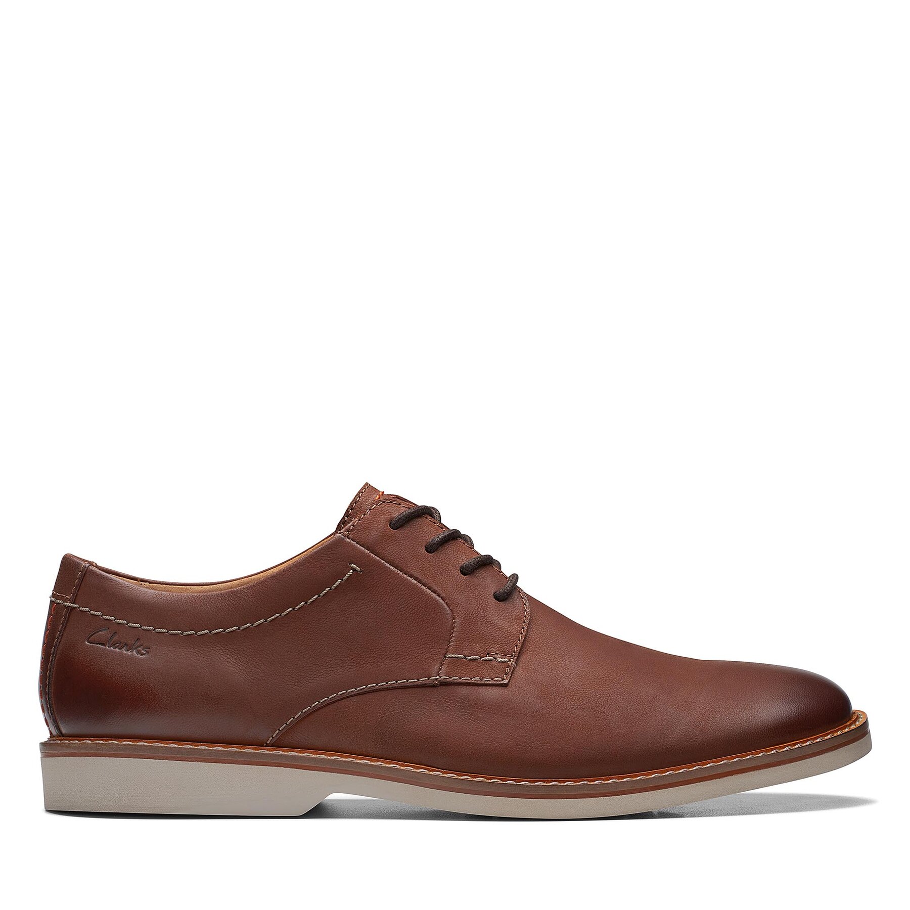 Clarks Półbuty Atticus LTLace 26172070 Brązowy