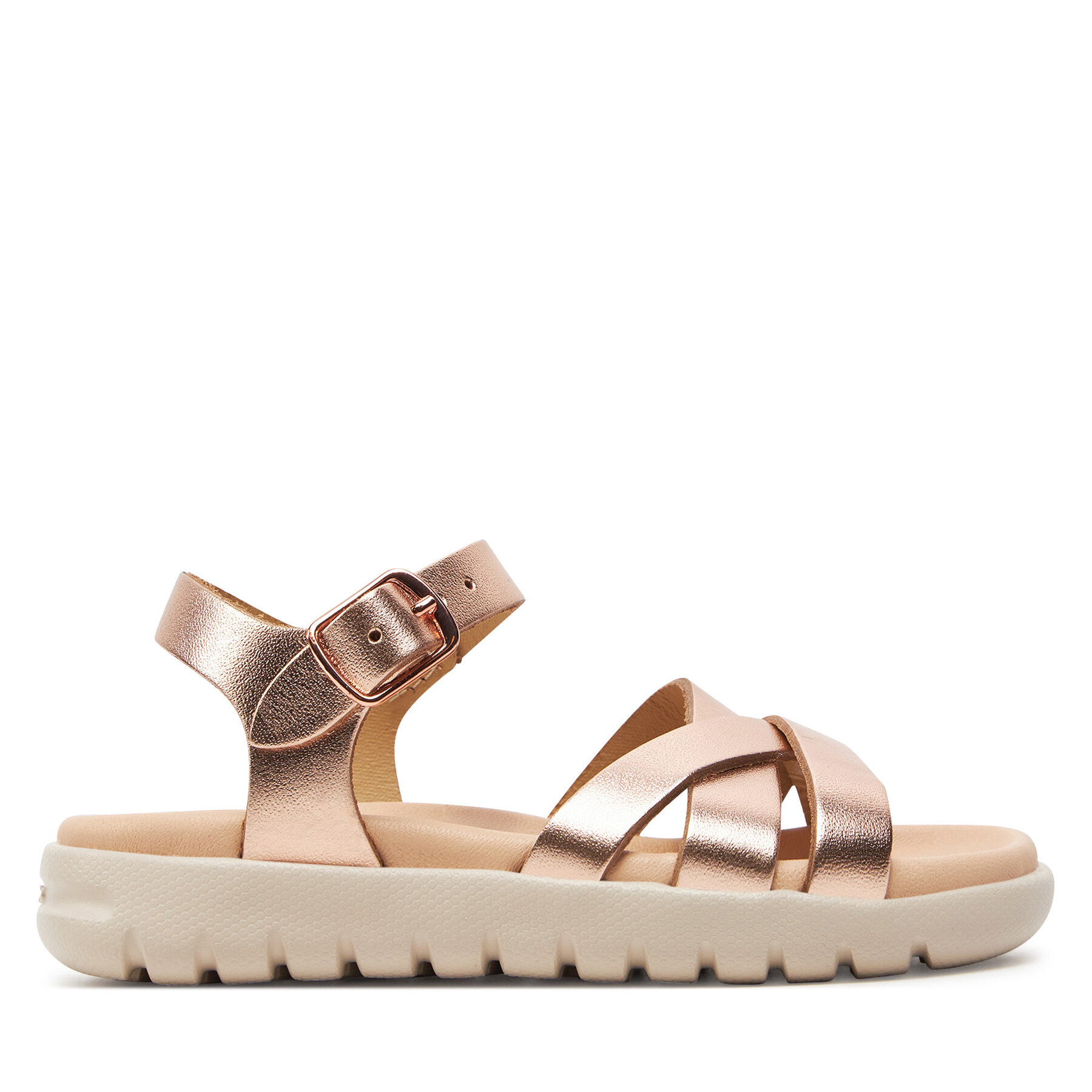 Geox Sandały J Sandal Soleima Gir J45GSA 000CF C7018 M Różowe złoto