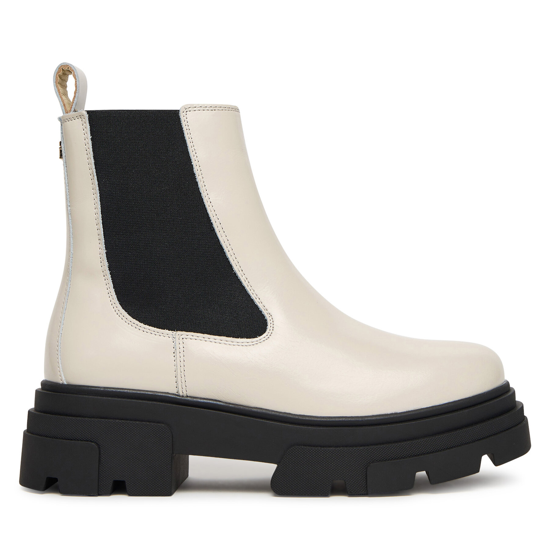Tommy Hilfiger Sztyblety Shiny FW0FW09042 Beżowy