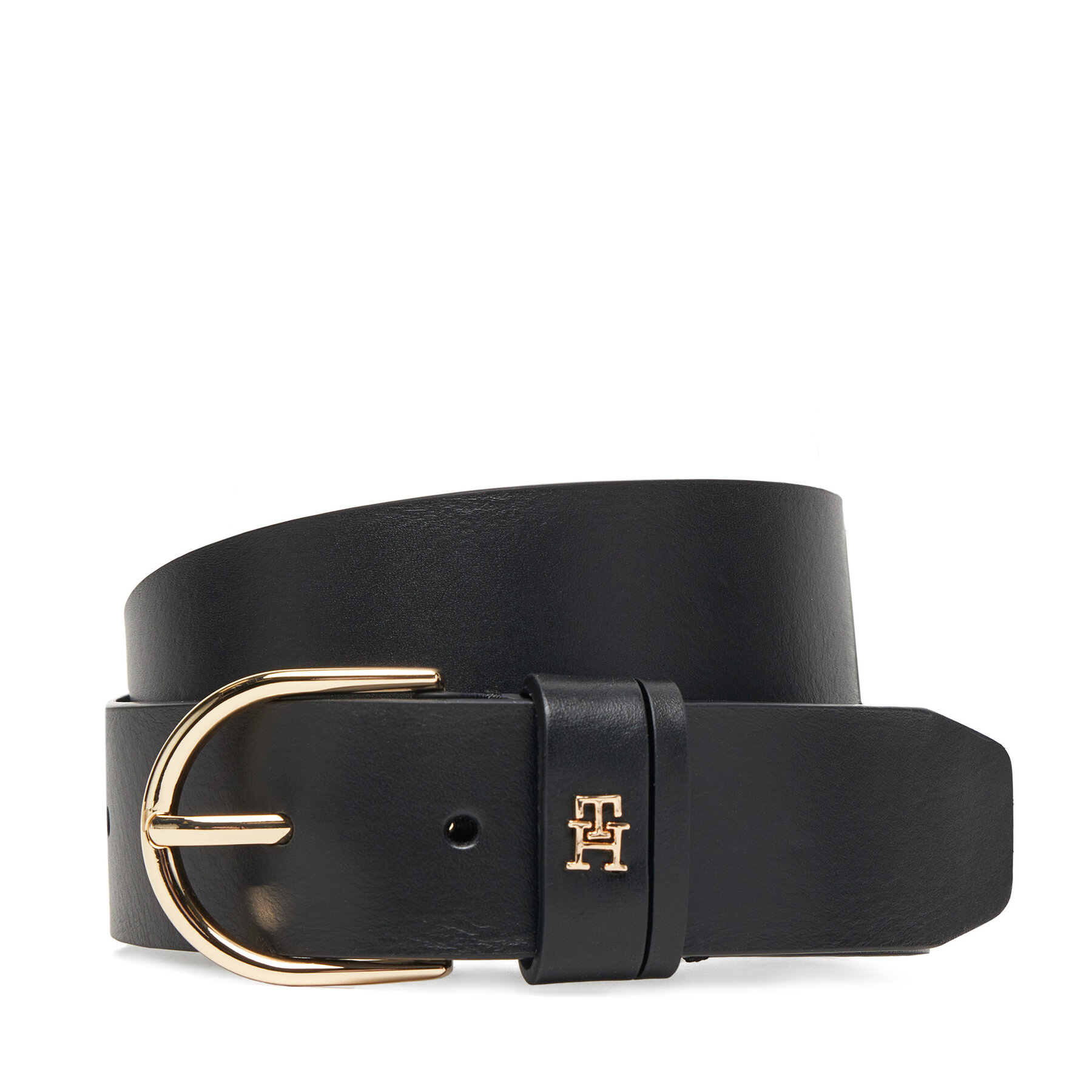 Tommy Hilfiger Pasek Damski Essential Effortless 3.5 AW0AW17757 Czarny