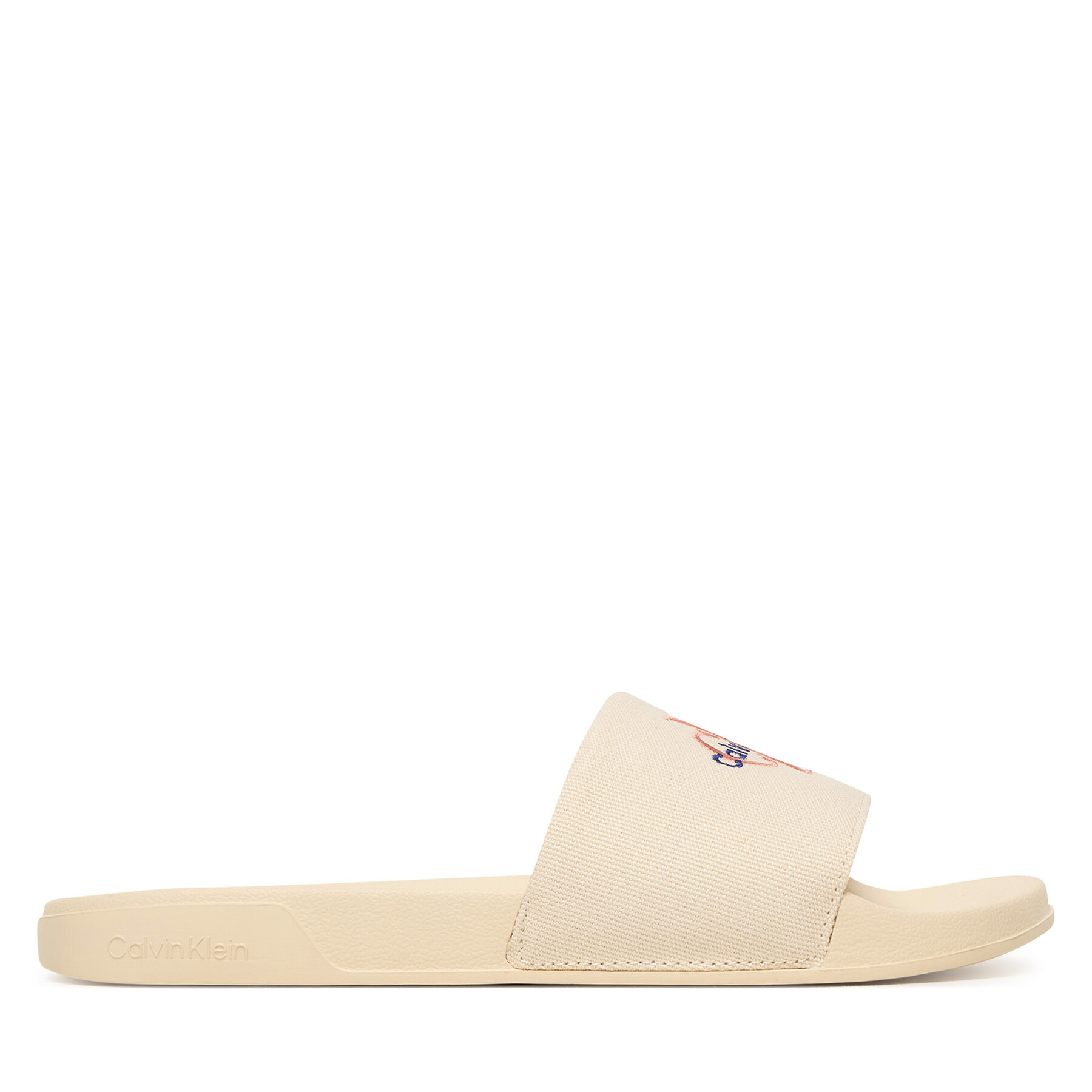 Calvin Klein Klapki Ess Slide Cv HW0HW02958 Beżowy
