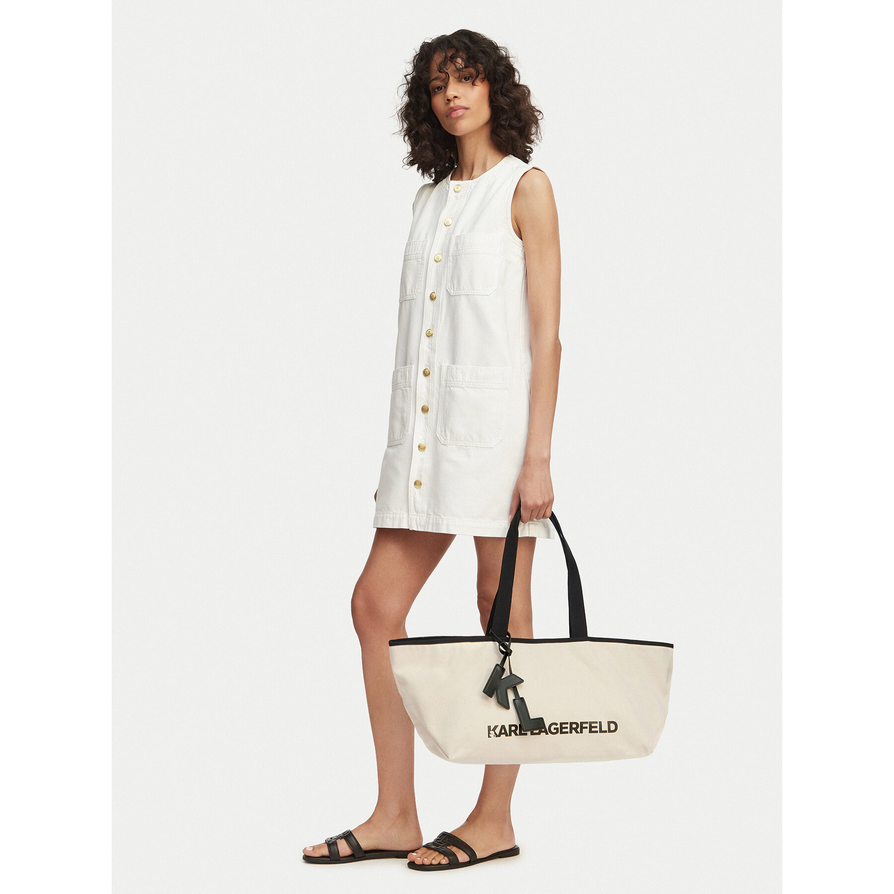KARL LAGERFELD Torebka B2W50017 Beżowy jasny