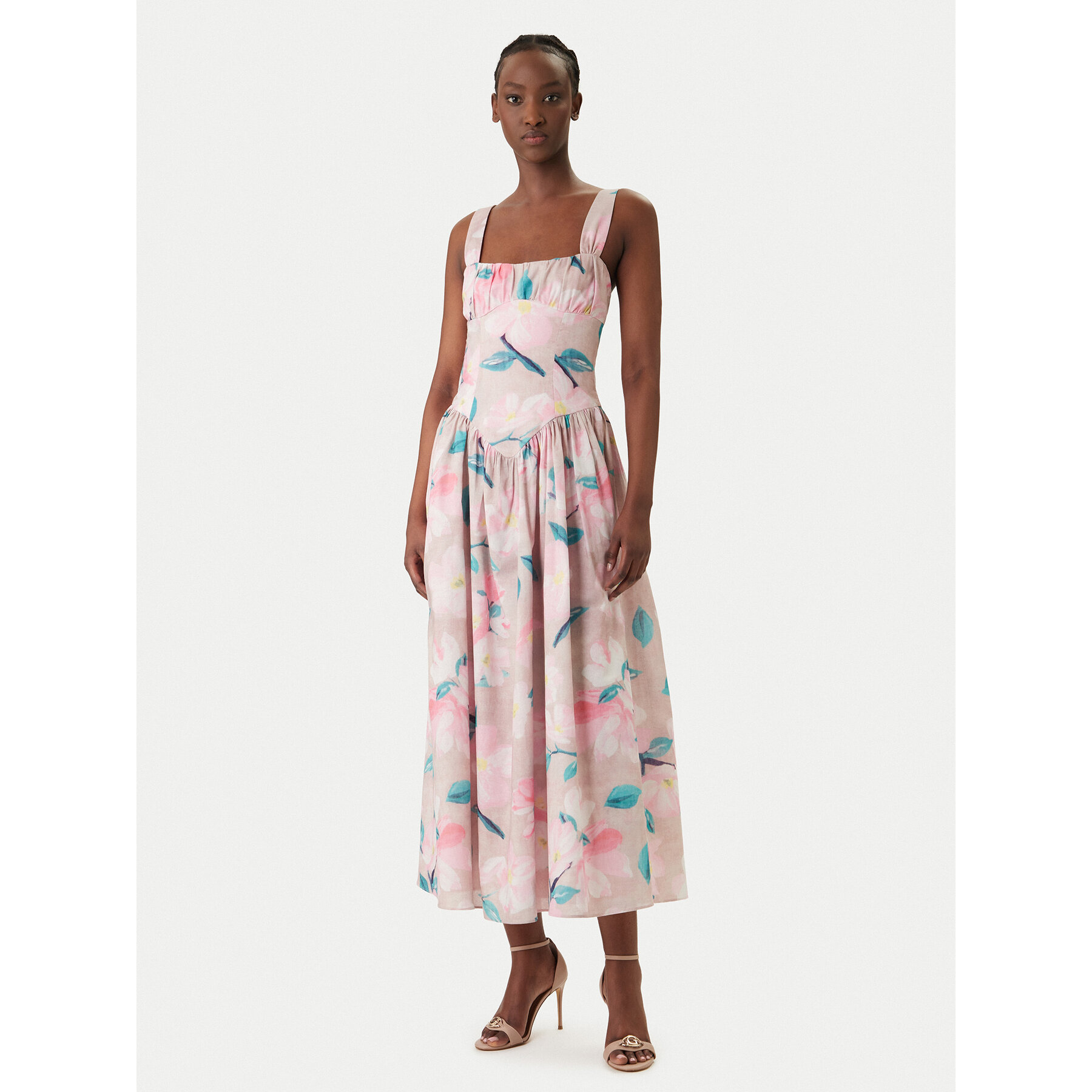 Bardot Sukienka koktajlowa Cartia 60403DB Różowy Regular Fit