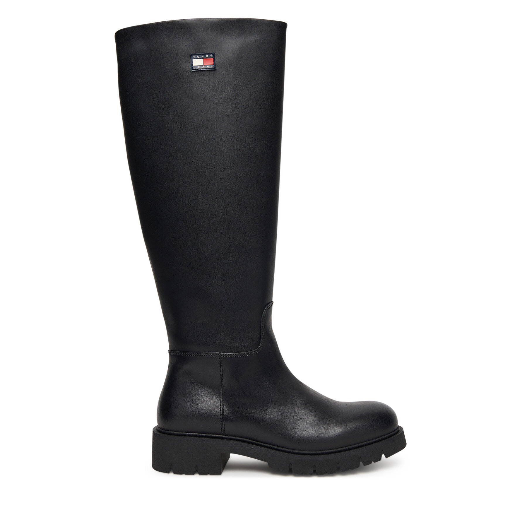 Tommy Jeans Kozaki Tjw Stretchy Long Shaft Boot EN0EN02828 Czarny