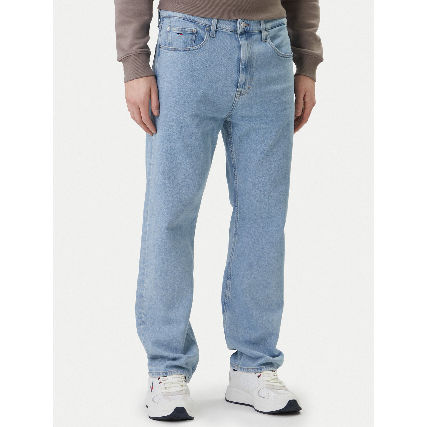 Tommy Jeans Jeansy Otis DM0DM23060 Błękitny Straight Fit