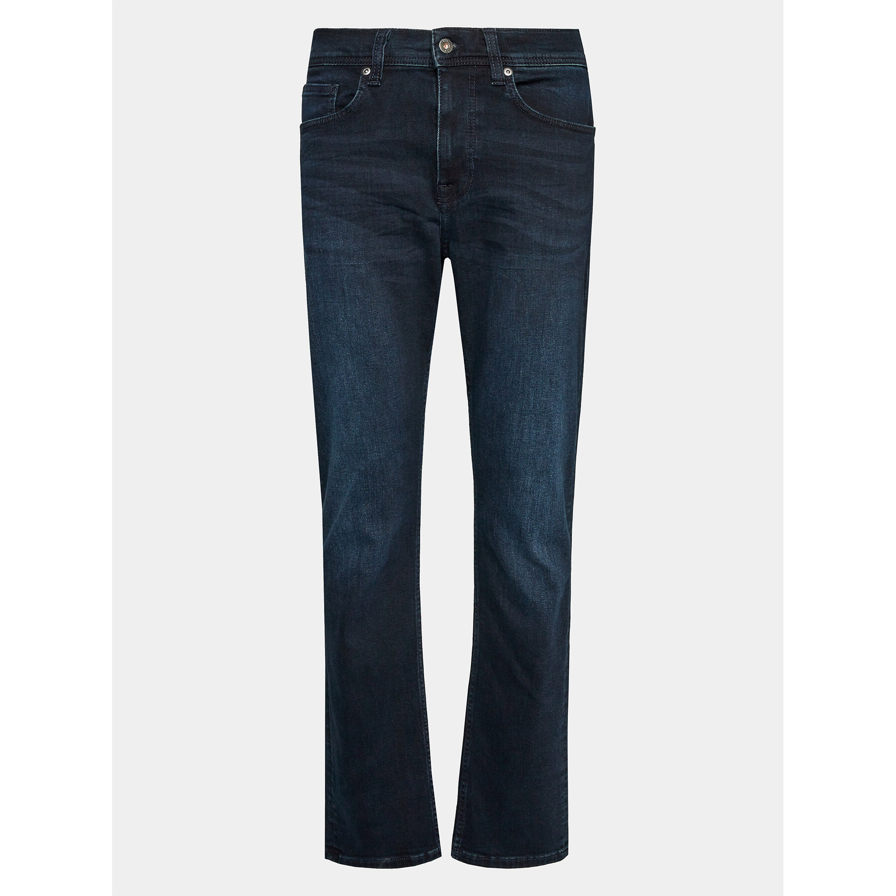 Mustang Jeansy Orlando 1013321 Granatowy Slim Fit