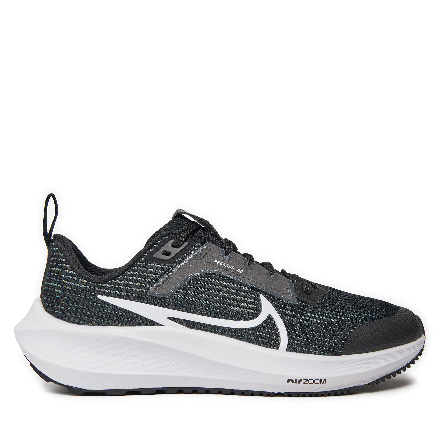Nike Buty do biegania Air Zoom Pegasus 40 (GS) DX2498 001 Czarny