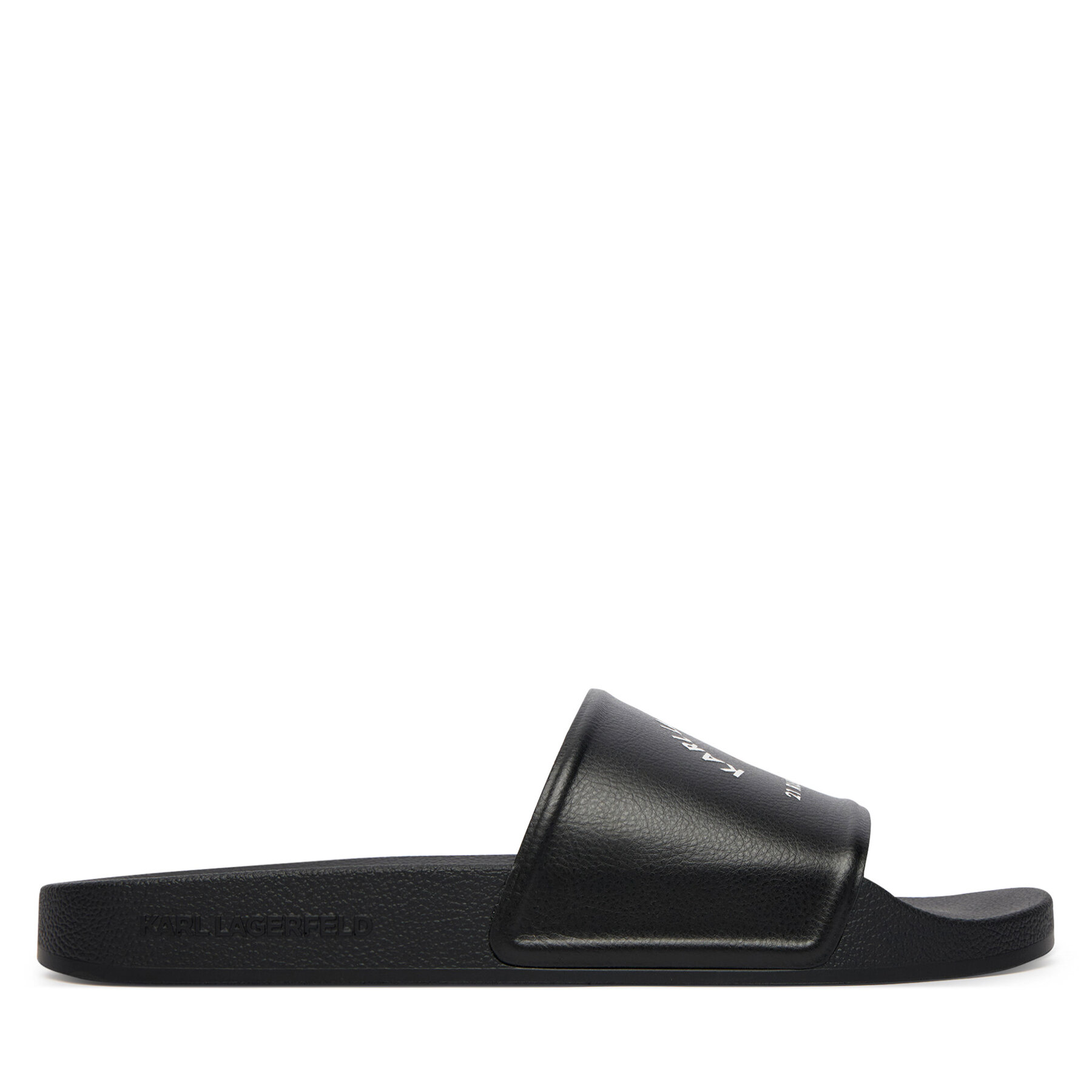 KARL LAGERFELD Klapki KL70008C Czarny