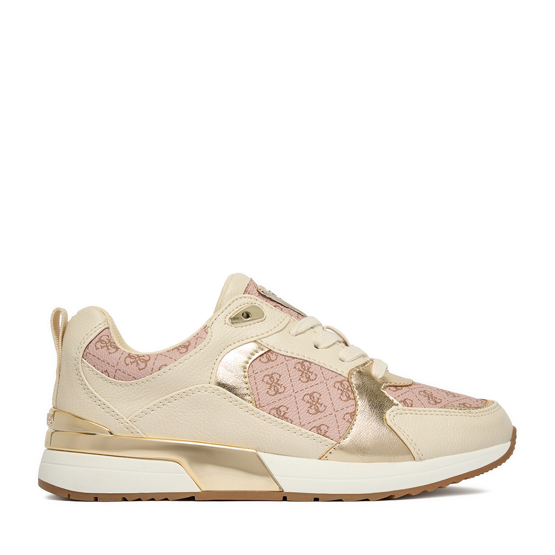 Guess Sneakersy CEOWB-CS24049-01 Beżowy