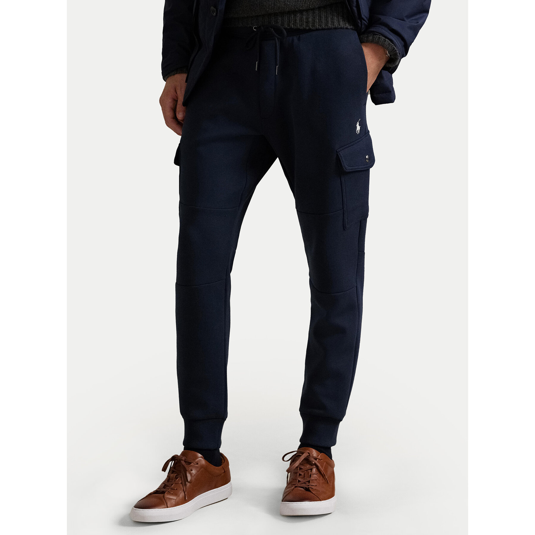 Polo Ralph Lauren Spodnie dresowe 710980340001 Granatowy Regular Fit