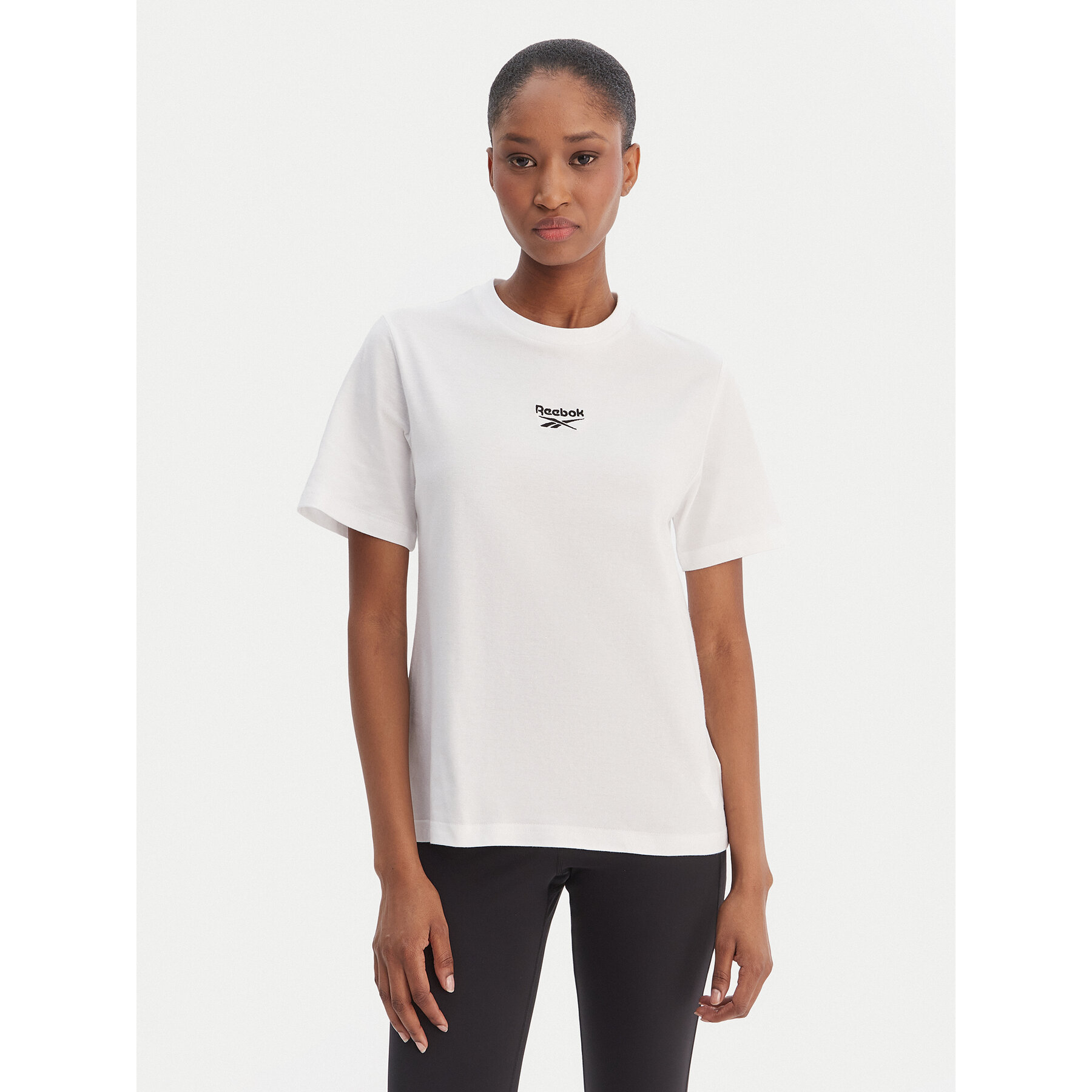 Reebok T-Shirt Ivanna RK25508CCW Biały Regular Fit