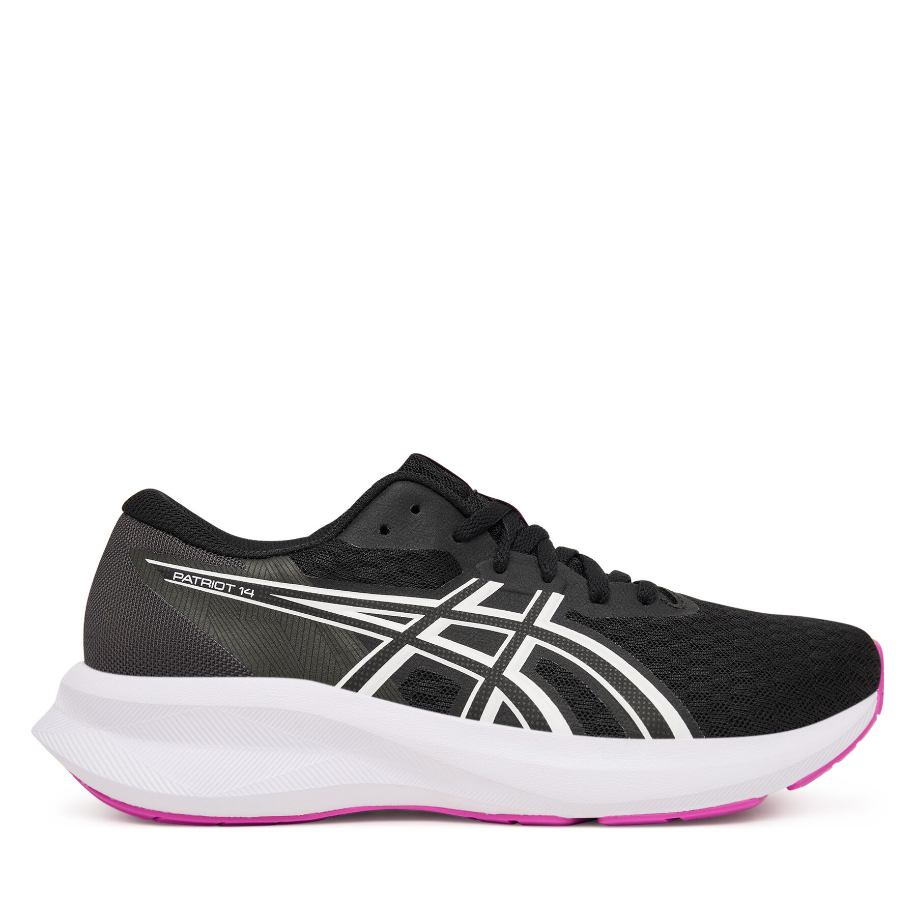Asics Buty do biegania Patriot 14 1012B836 Czarny