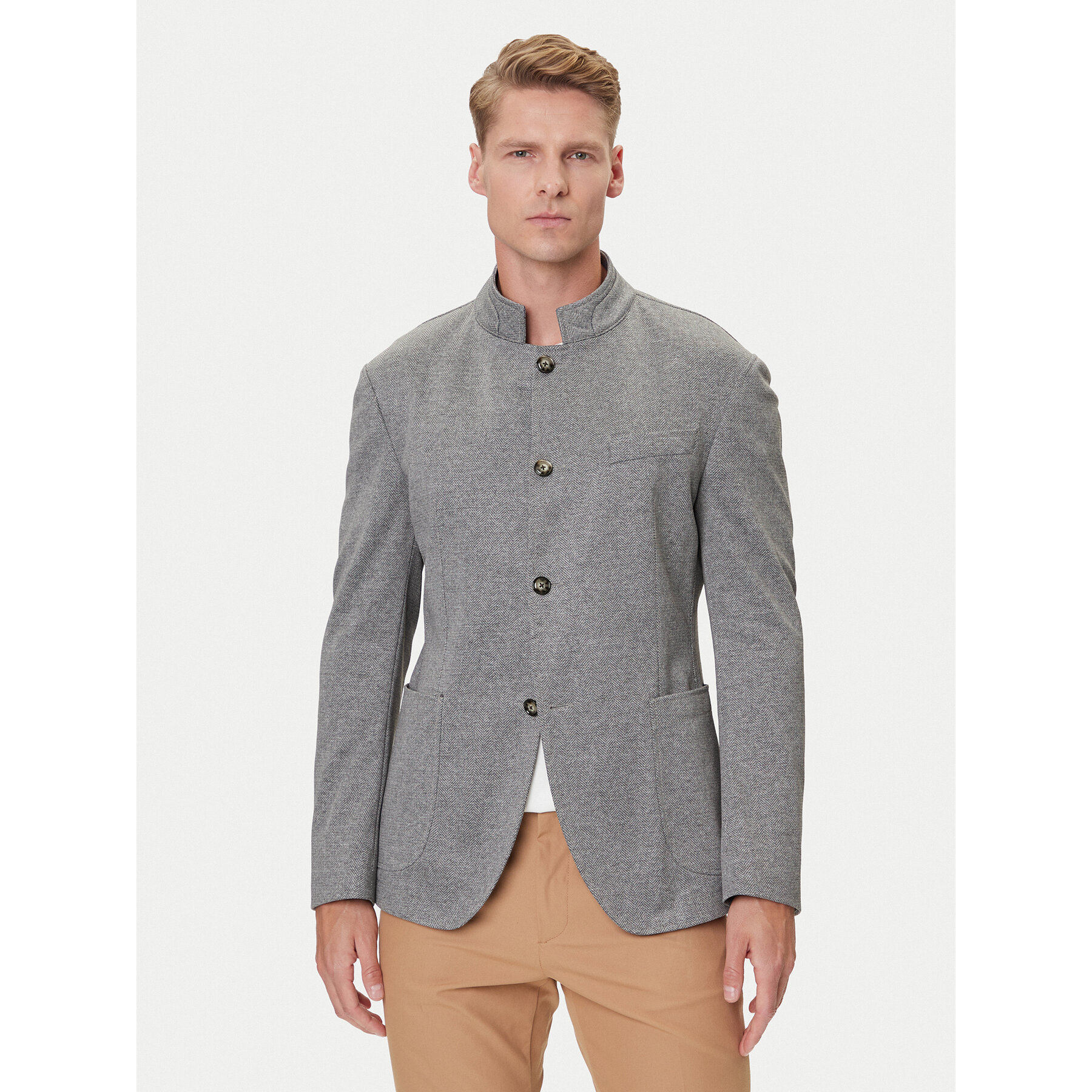 JOOP! Marynarka 17 JB-100Hiro 30047597 Szary Slim Fit