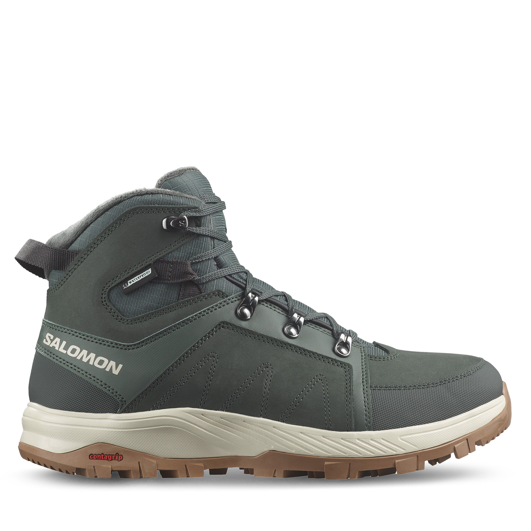 Salomon Trekkingi Outchill Thinsulate™ Waterproof L47328100 Zielony