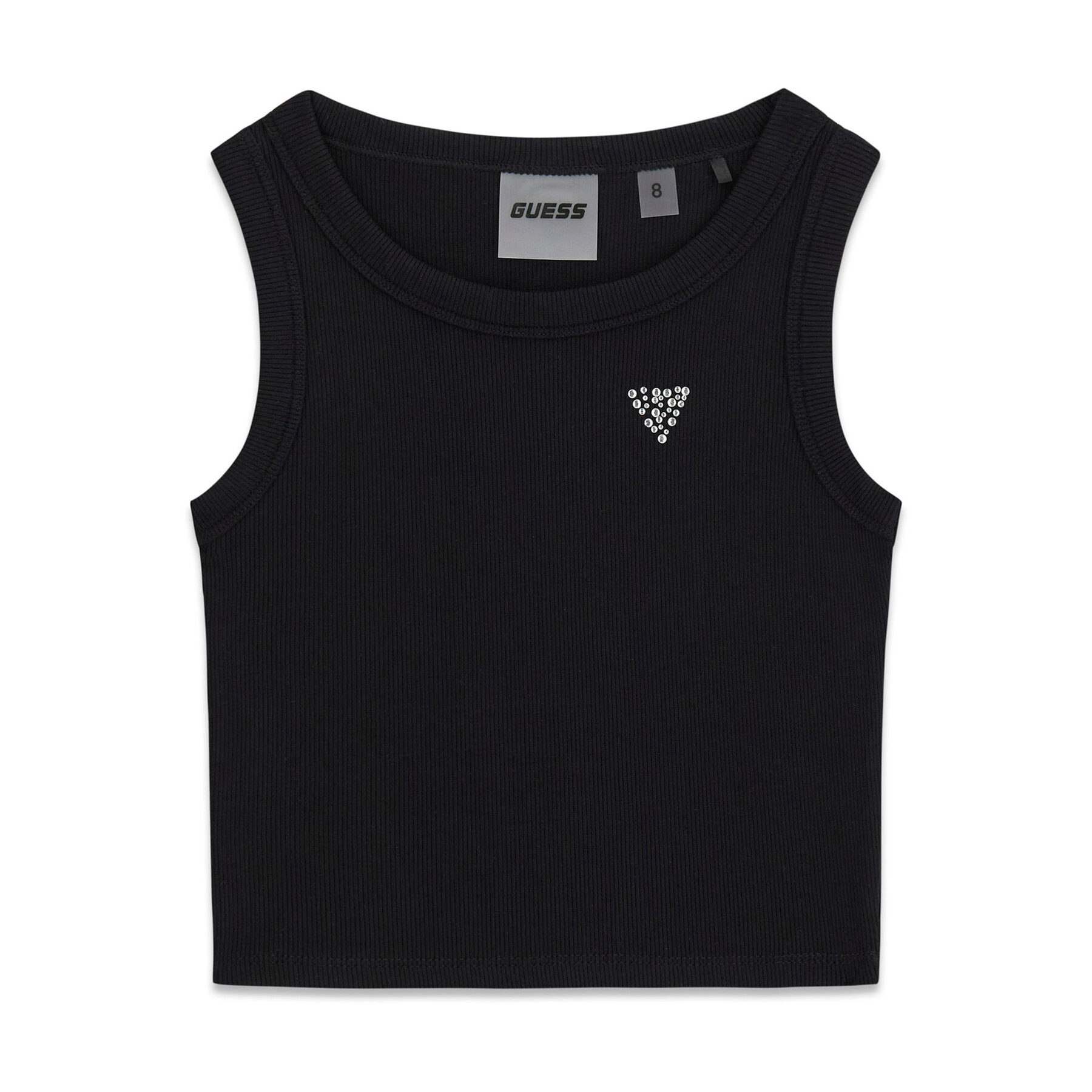 Guess Top J6GI36 K8RT2 Czarny Slim Fit