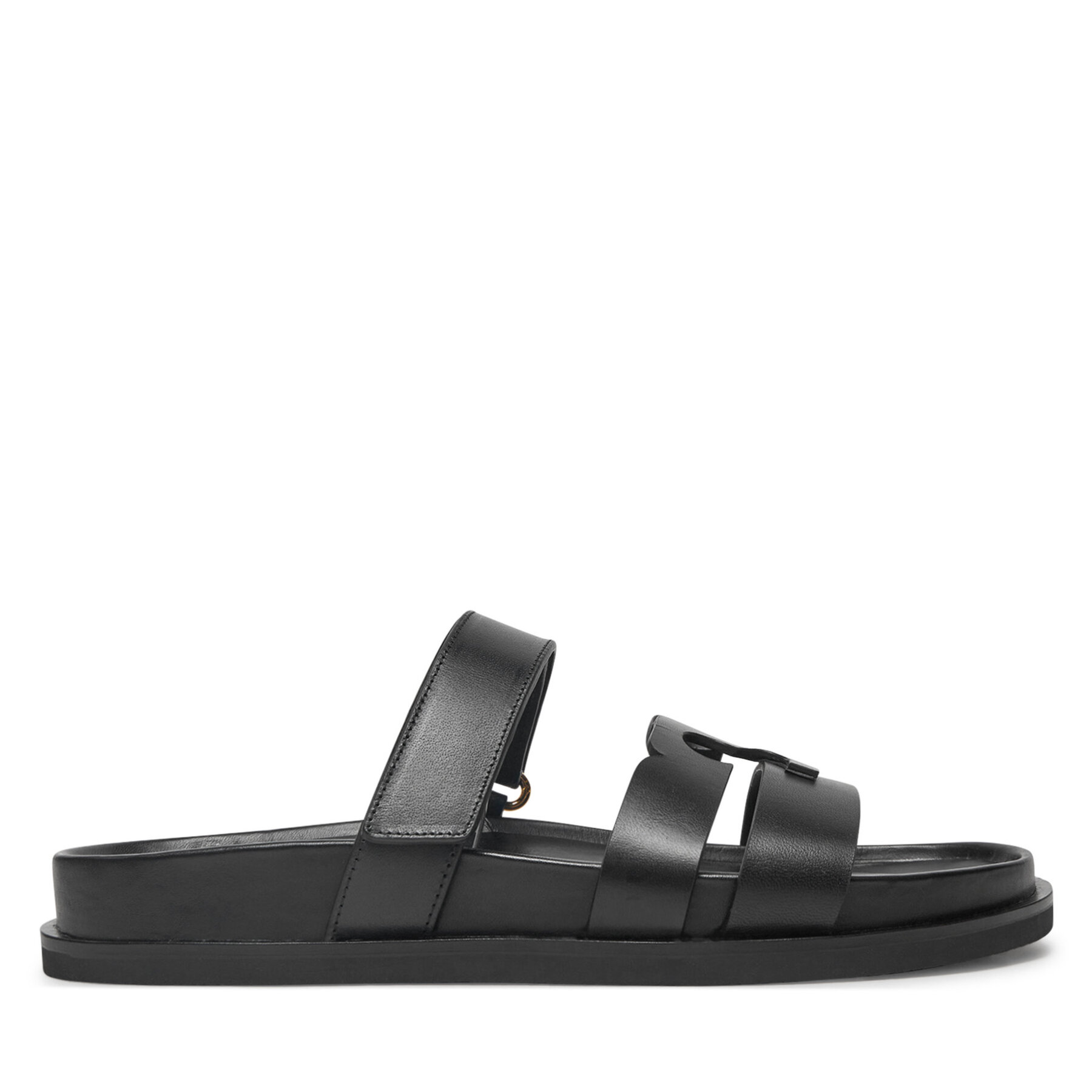 Tory Burch Klapki Ines Sport Slide 161636 Czarny