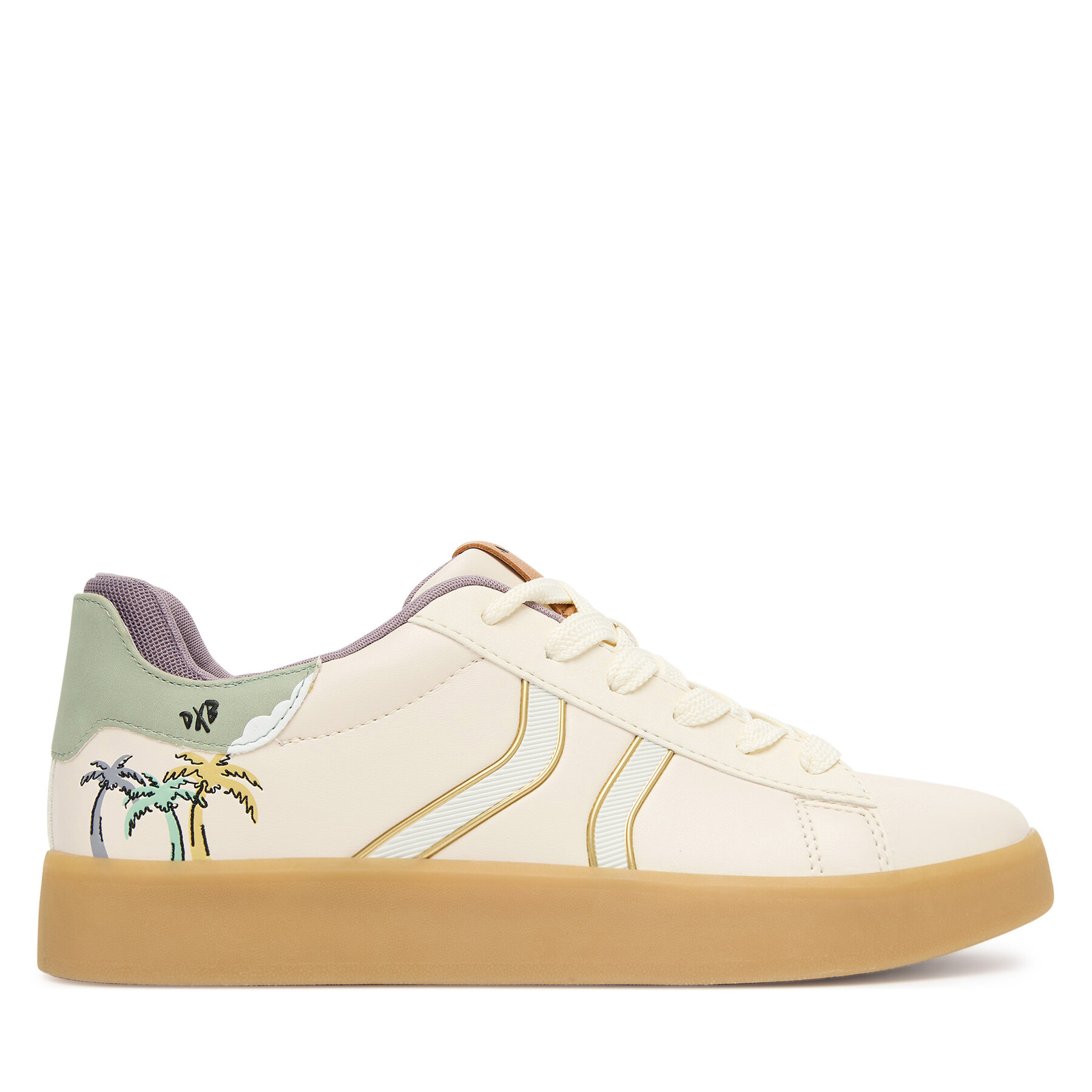 Aldo Sneakersy Dinasami01 14038442 Beżowy