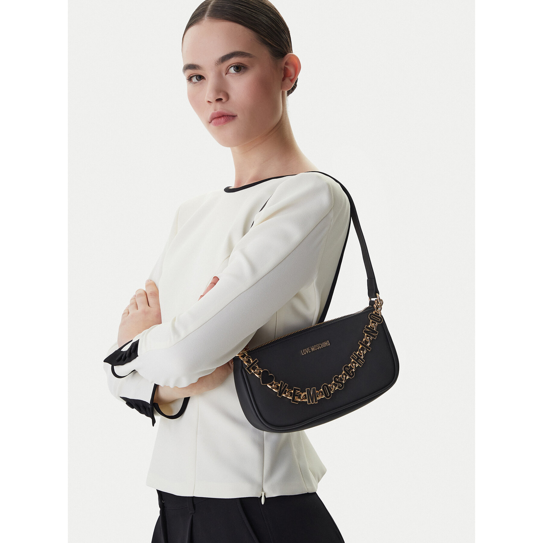 LOVE MOSCHINO Torebka JC4154PP1OL1700A Czarny