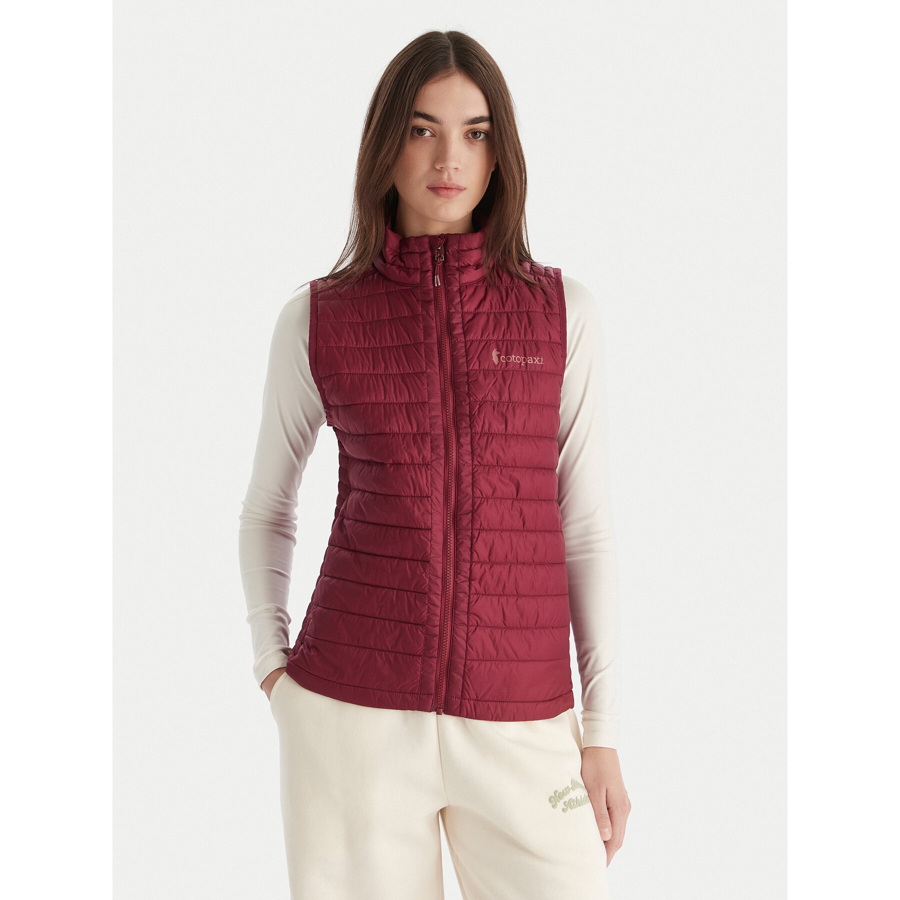 Cotopaxi Bezrękawnik Capa Insulated Vest F23496W536 Bordowy Regular Fit