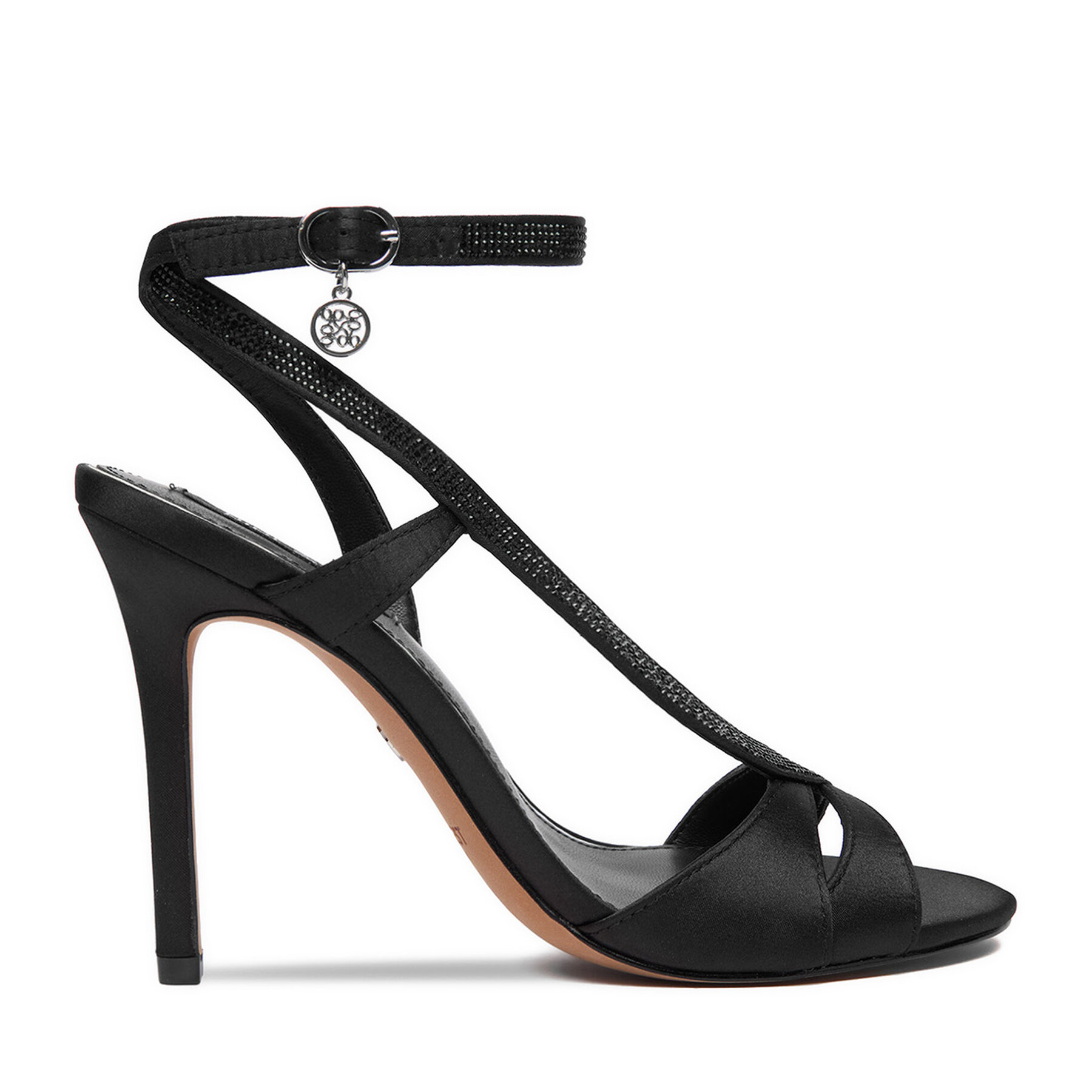 Nine West Sandały EO-LS1005252-1 Czarny