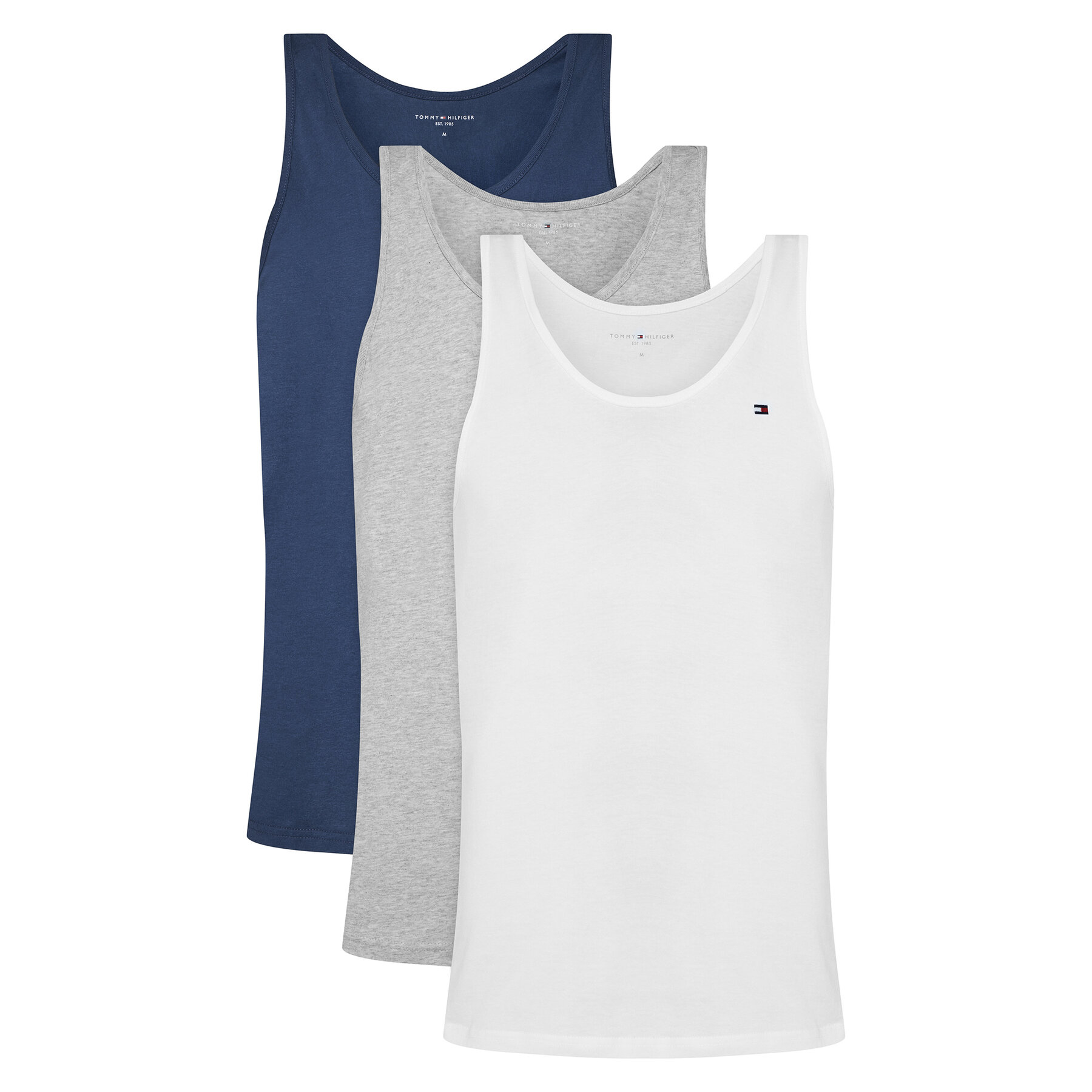Tommy Hilfiger Komplet tank topów UM0UM03867 Kolorowy Slim Fit