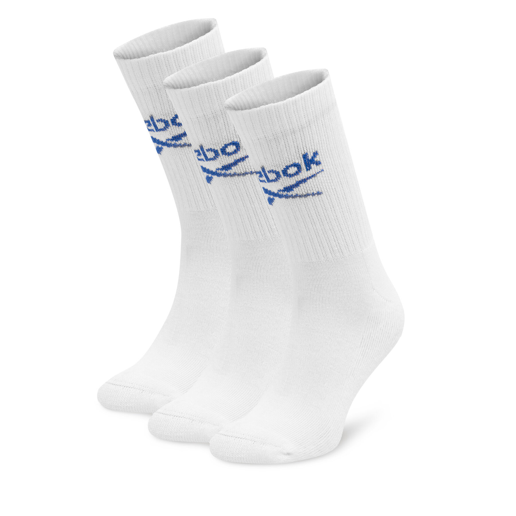 Reebok Skarpety długie R0258-SS24 (3-pack) Biały
