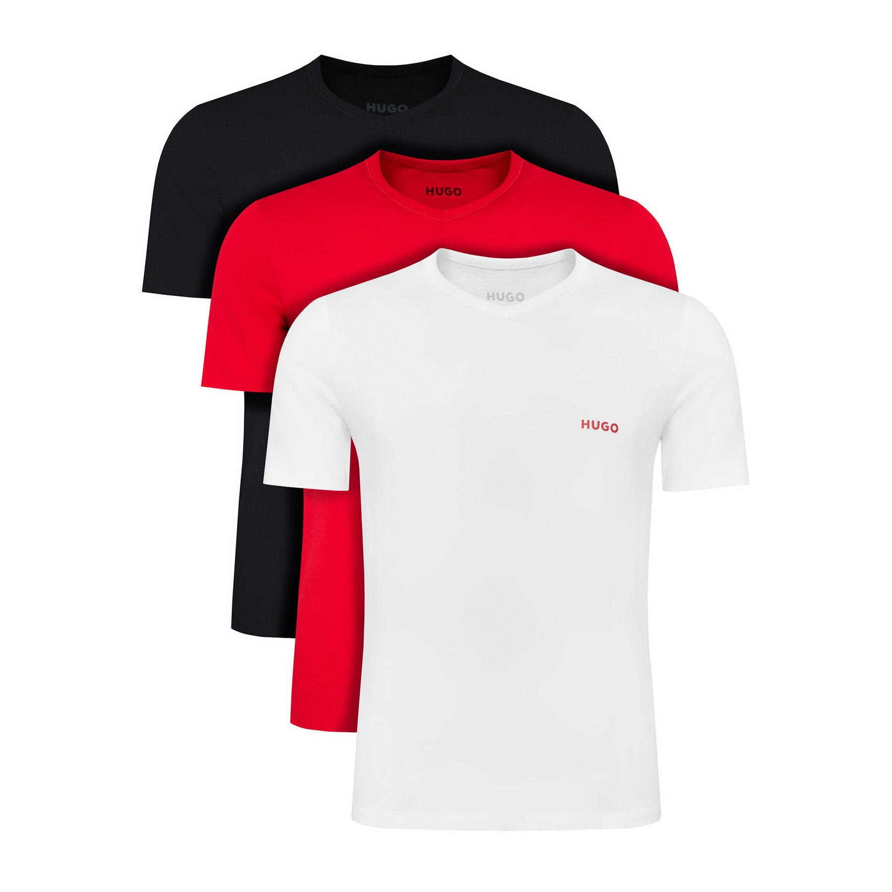 HUGO Komplet t-shirtów 50566316 Kolorowy Regular Fit