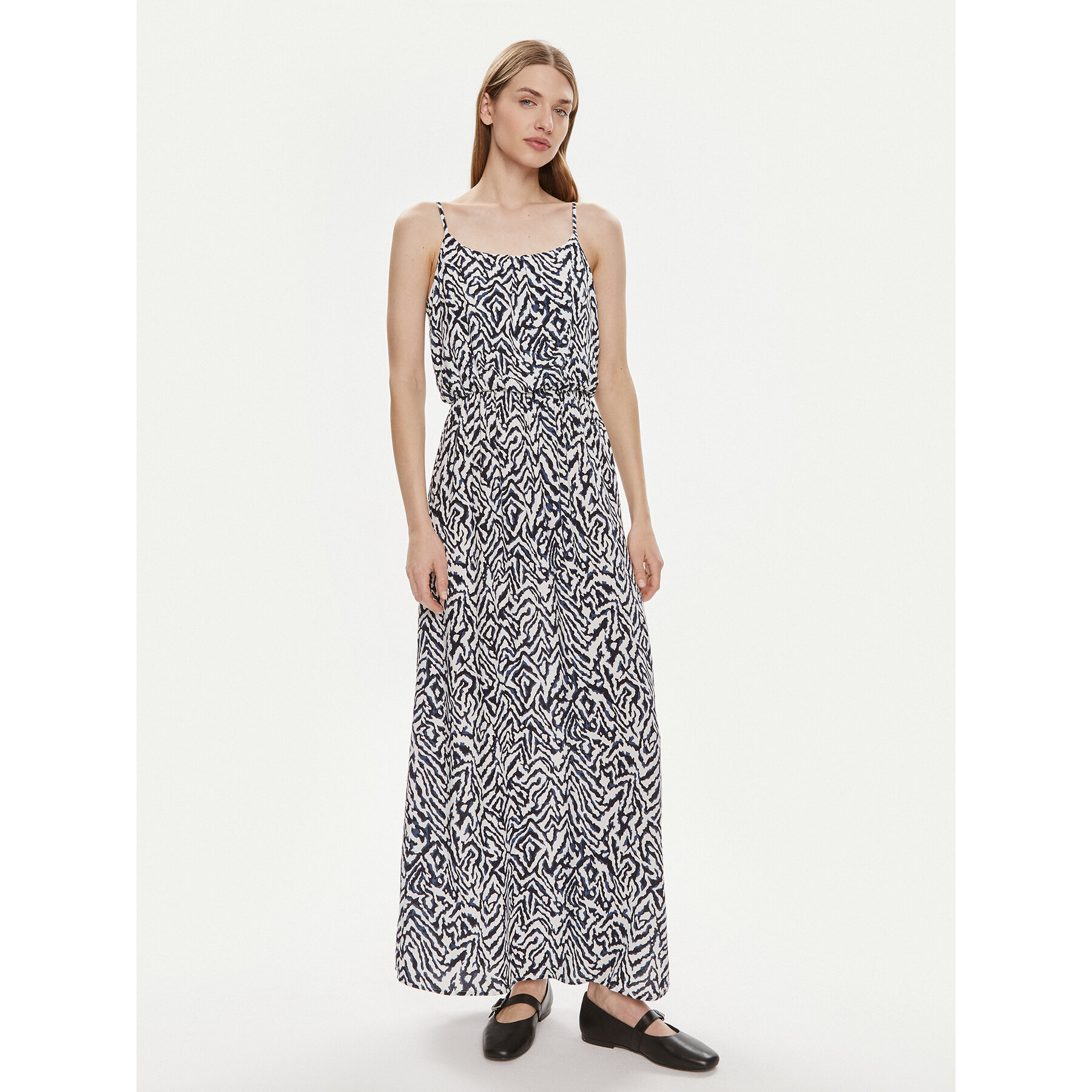 ONLY Sukienka letnia Nova 15222217 Granatowy Regular Fit