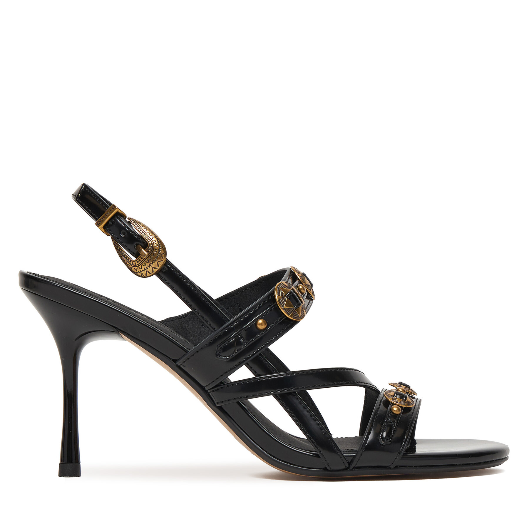 PINKO Sandały Vanda 01 SD0511 E037 Czarny