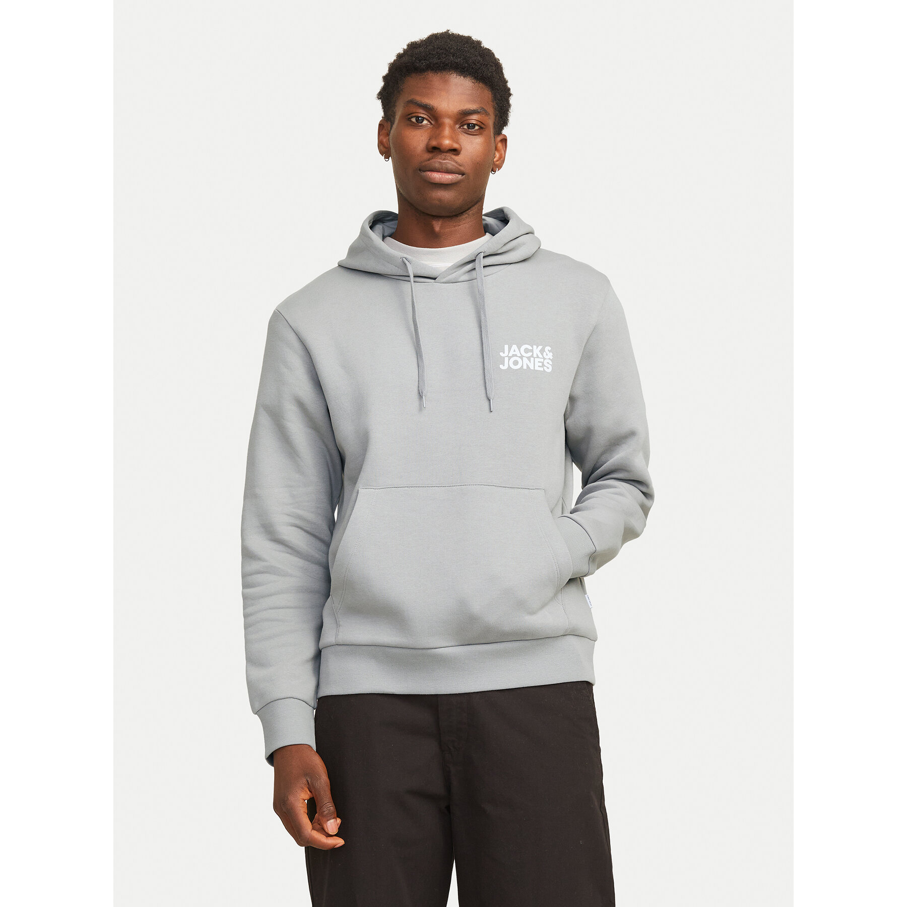 Jack & Jones Bluza Corp 12152840 Szary Regular Fit