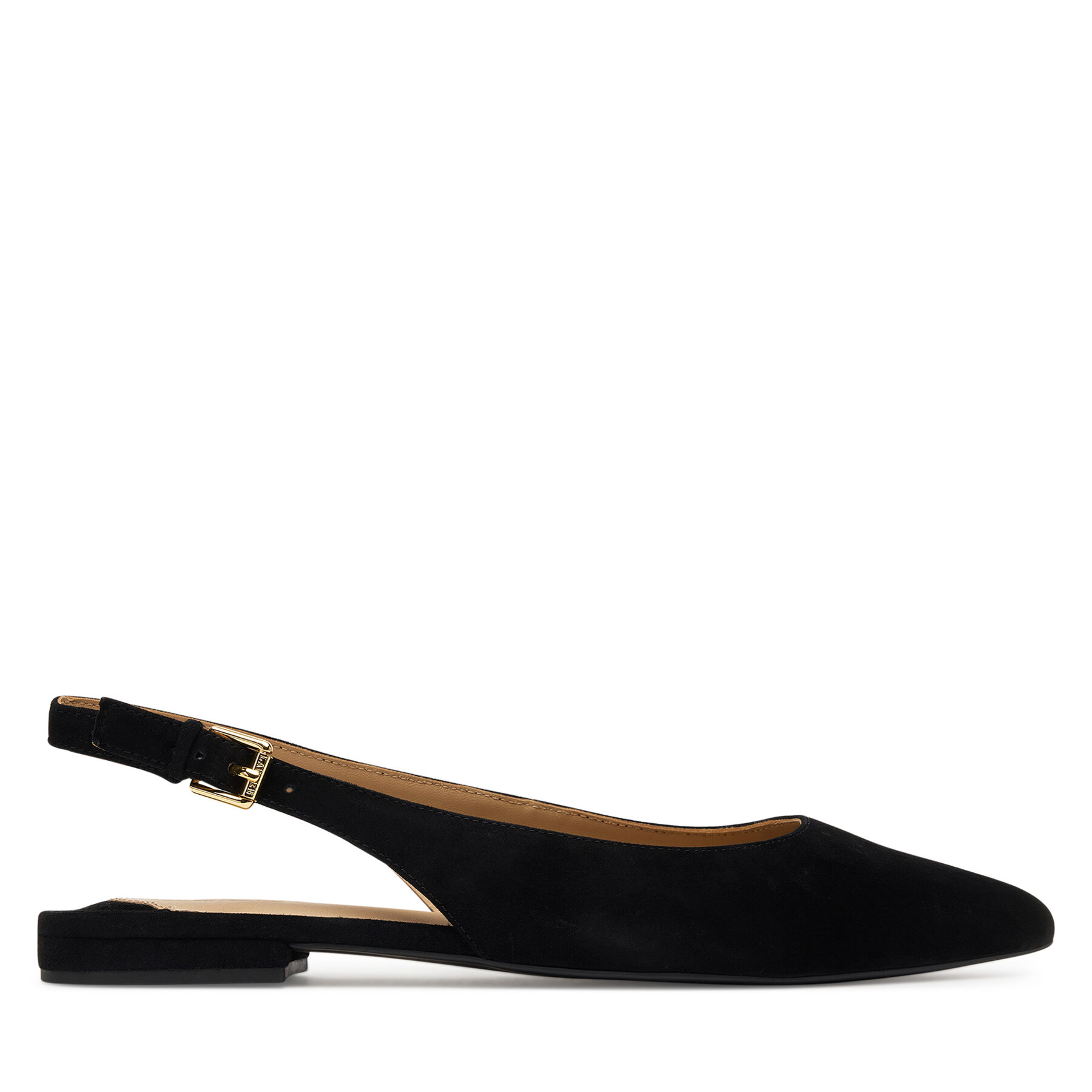 LAUREN RALPH LAUREN Baleriny 802967746001 Czarny