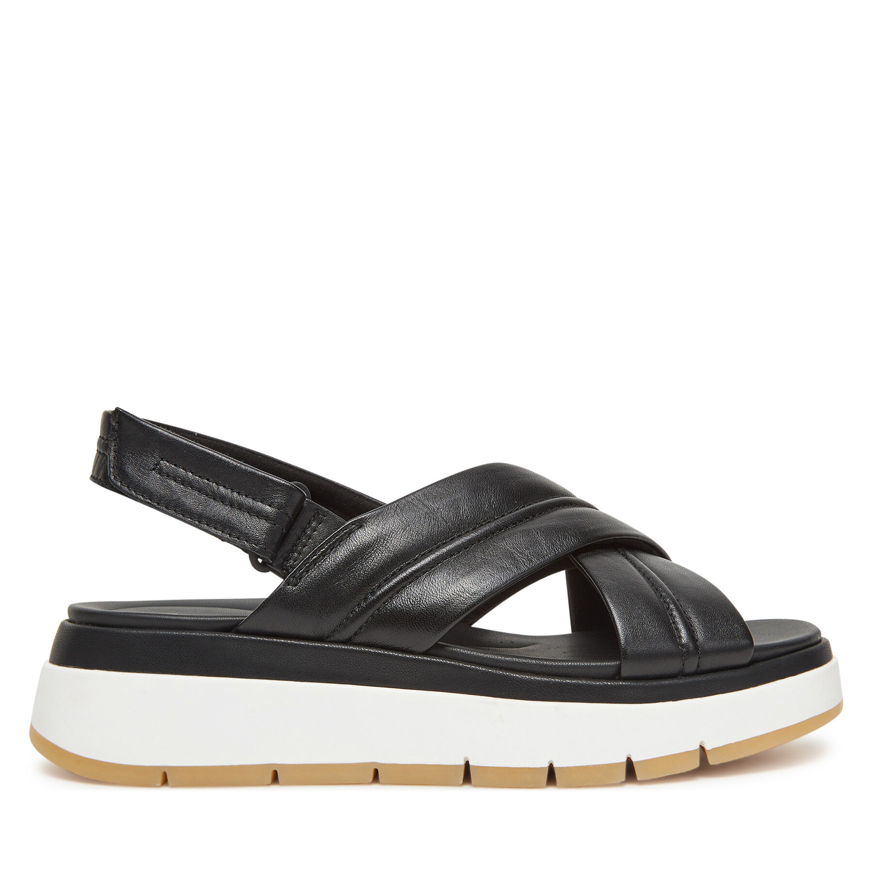 Clarks Sandały Tuscan Cross 26182233 Czarny