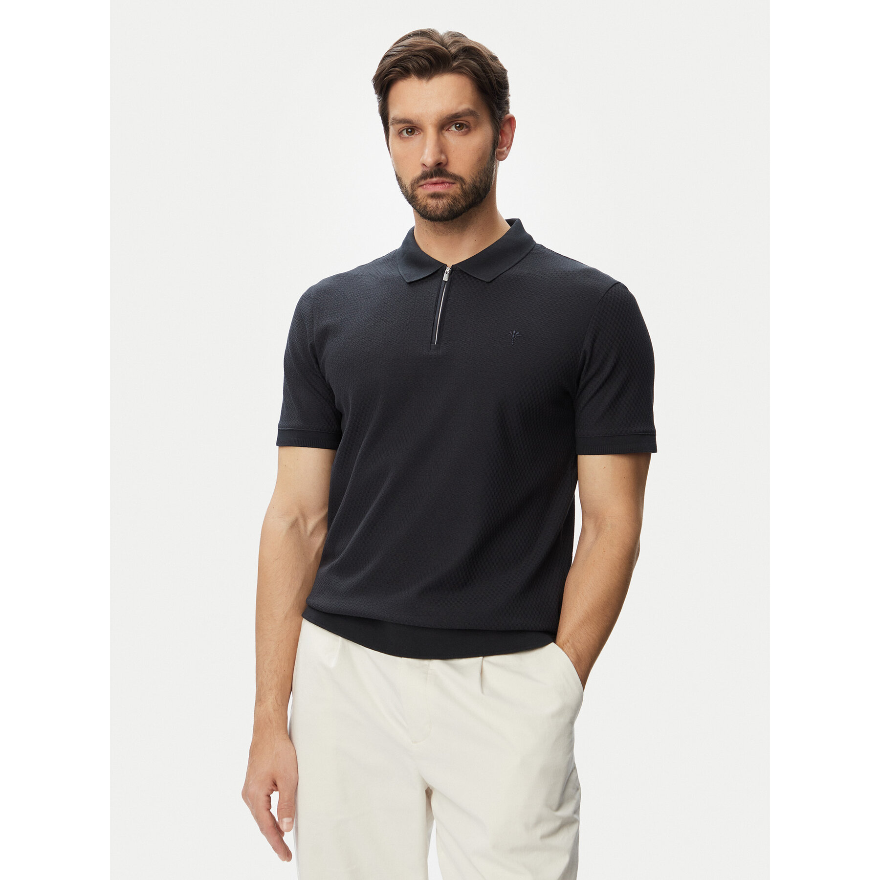 JOOP! Polo Jj-Tibaris 30103411 Granatowy Regular Fit
