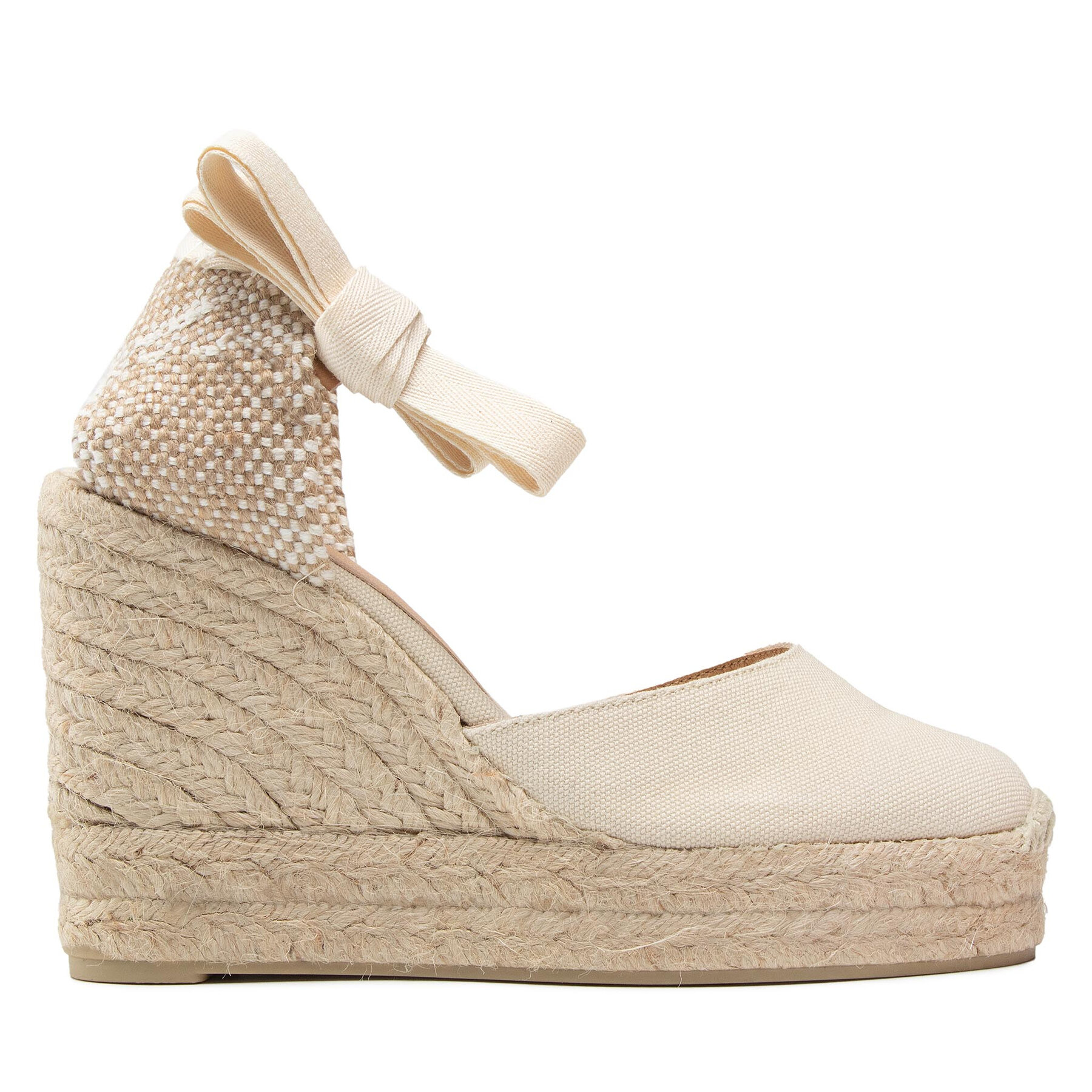 Castañer Espadryle Carina/8ED/001 Beżowy