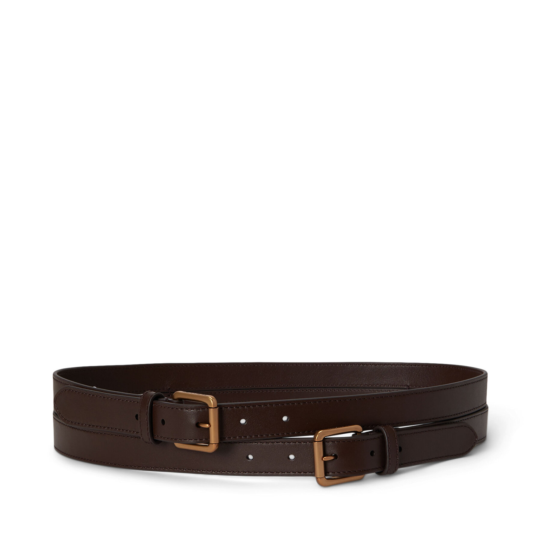 LAUREN RALPH LAUREN Pasek 412936524008 Brązowy