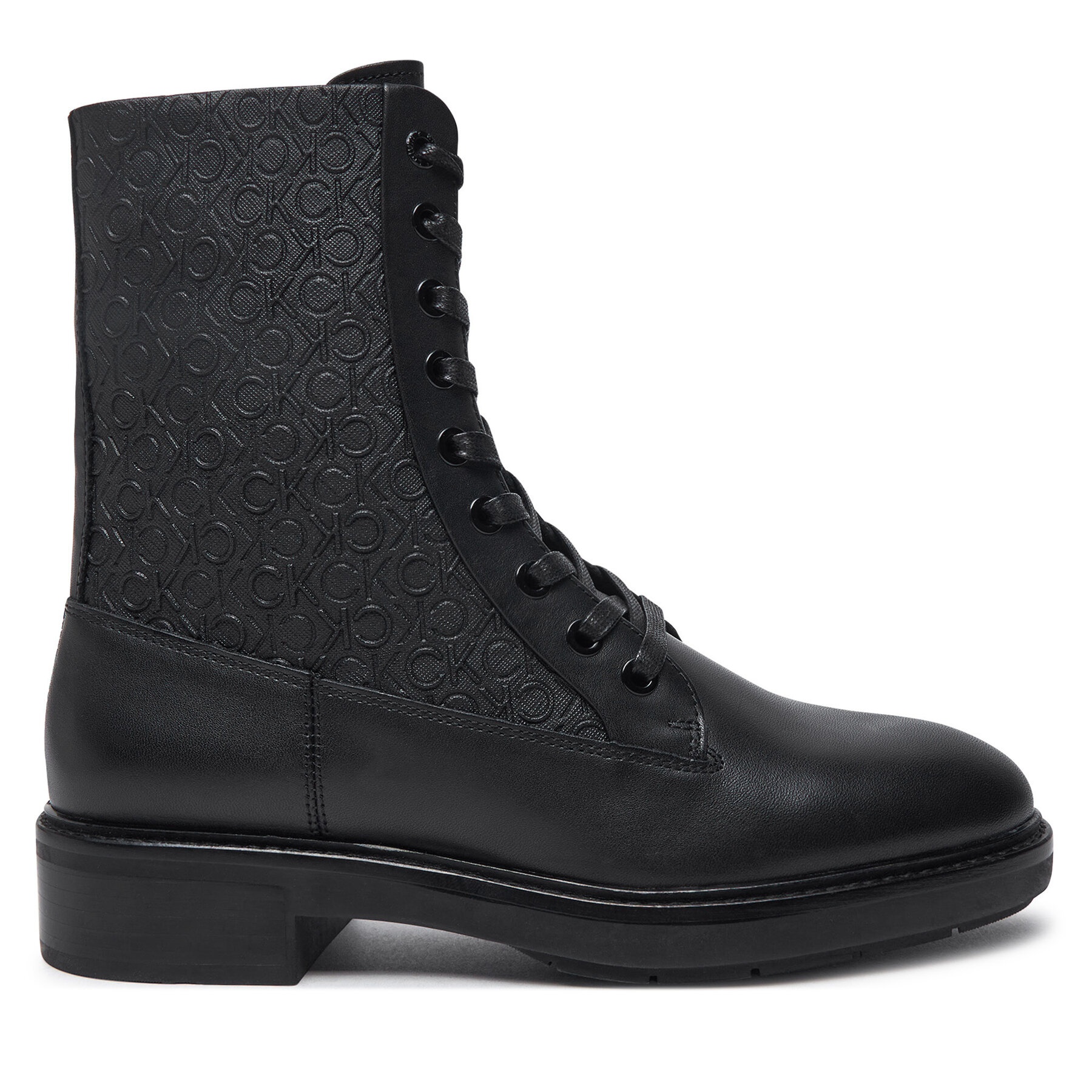Calvin Klein Trzewiki HW0HW02194 Czarny