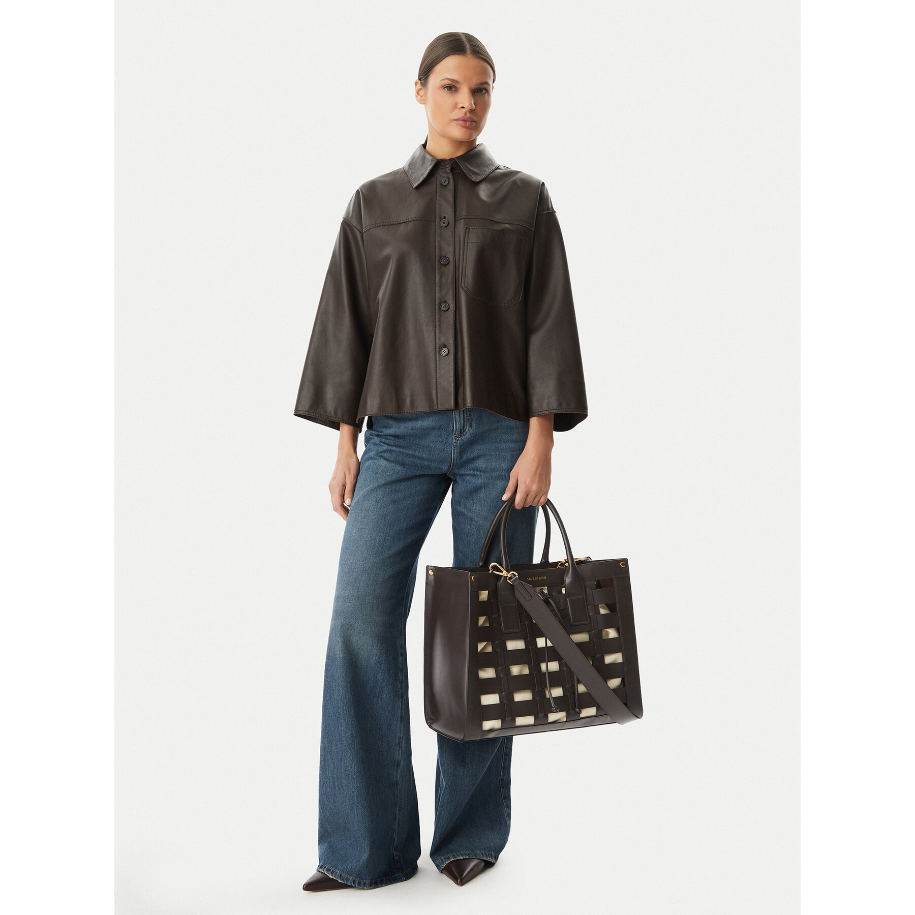 Marciano Guess Torebka G6GZ04 L0085 Brązowy ciemny
