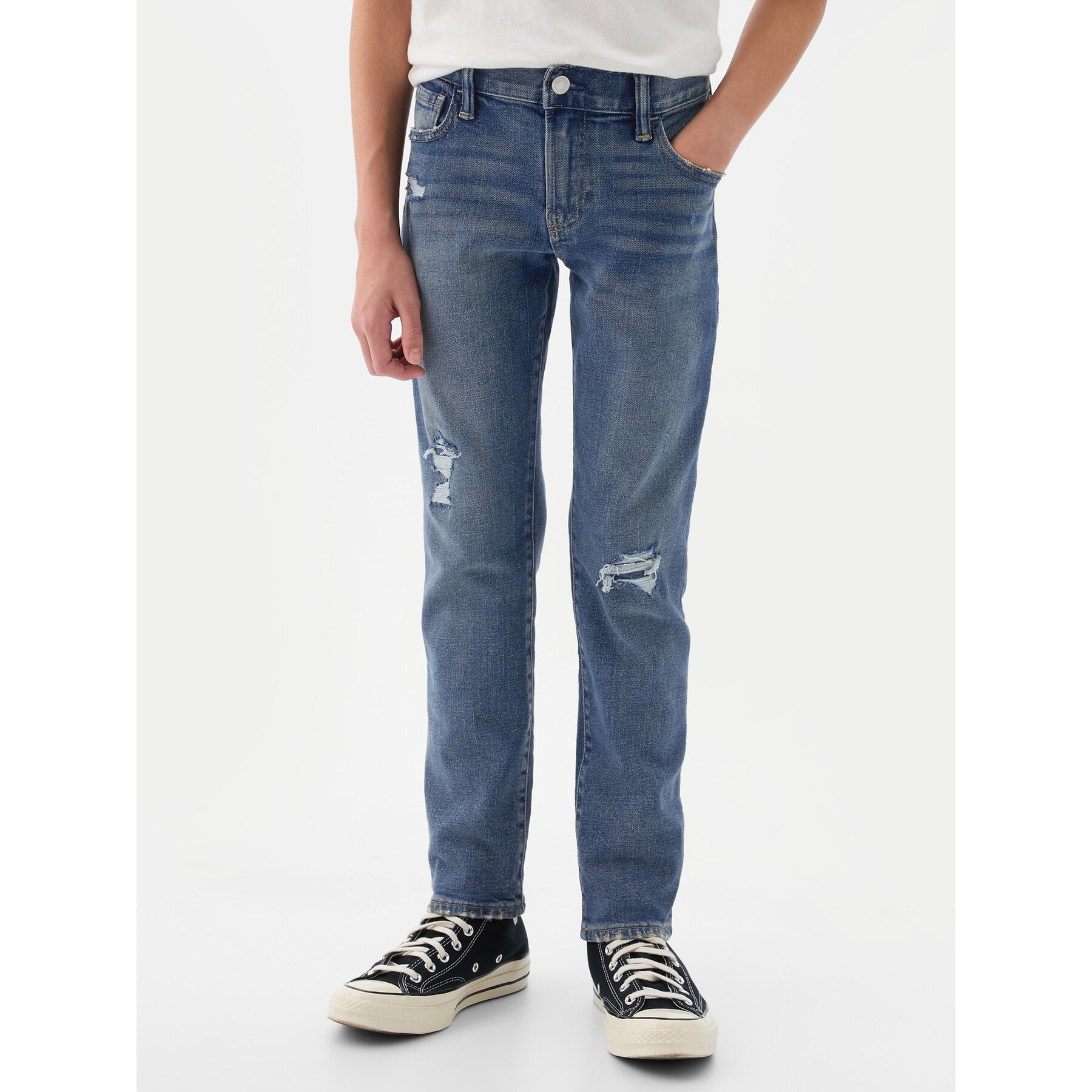 Gap Jeansy 891286-00 Niebieski Slim Fit