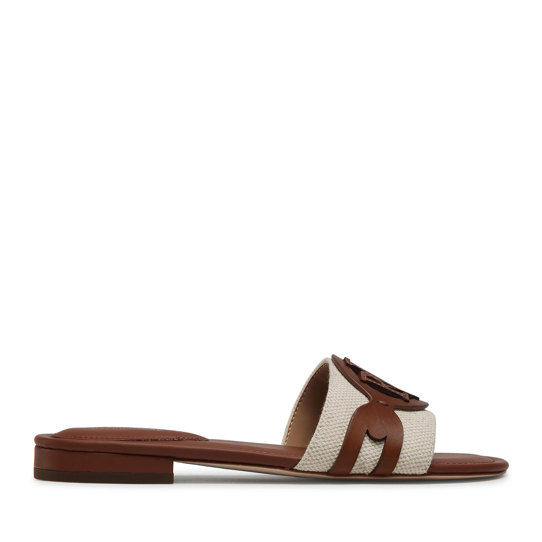 LAUREN RALPH LAUREN Klapki Alegra 802826823001 Beżowy